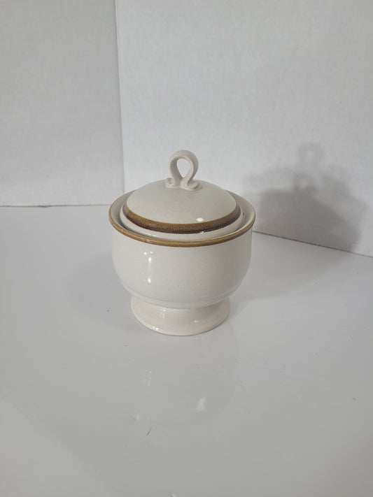 Vintage Mikasa Stone Harvest KD100 Covered Sugar Bowl – Japan