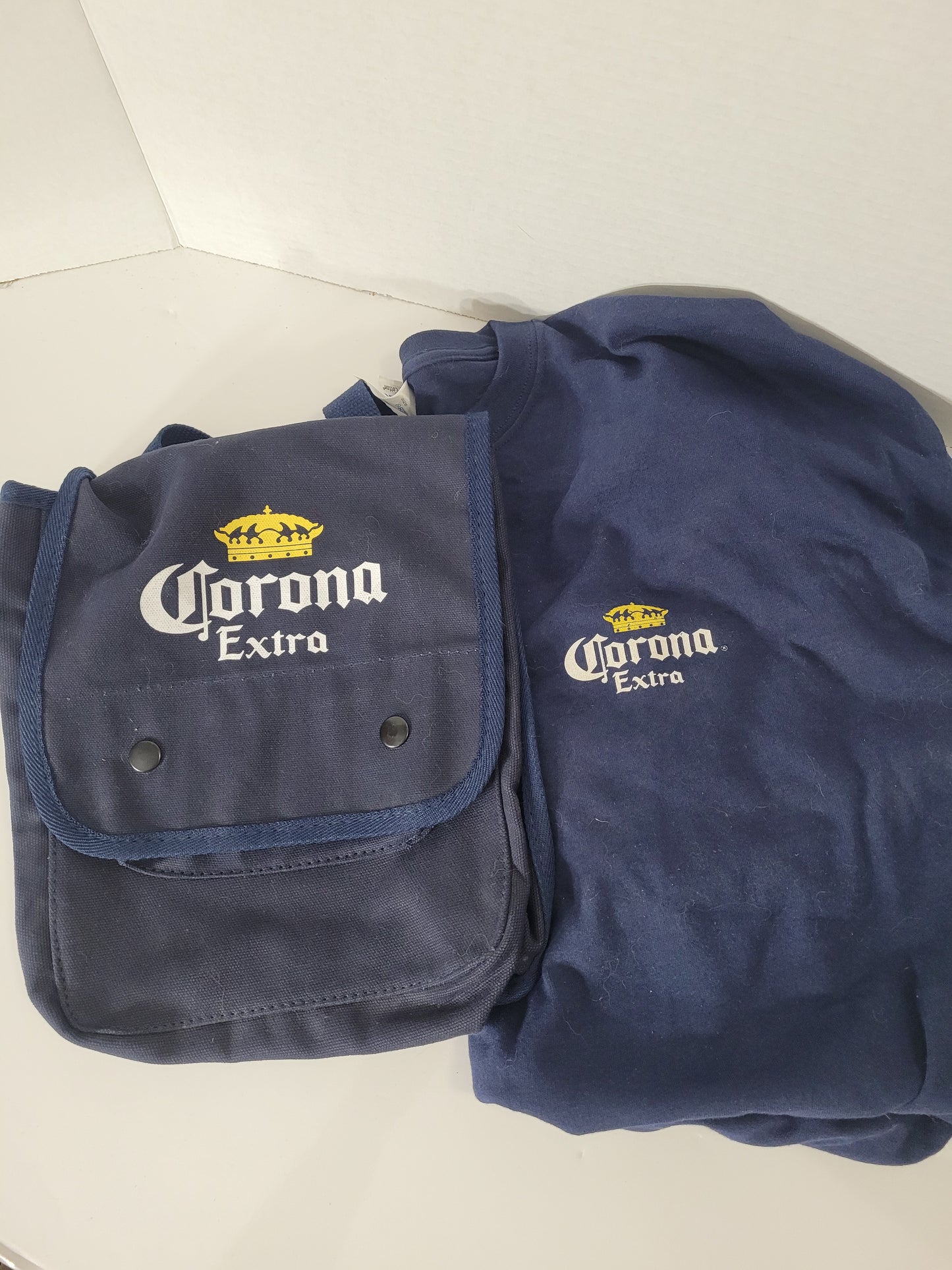 Corona Extra Promotional T-Shirt & Shoulder Bag Set – XL