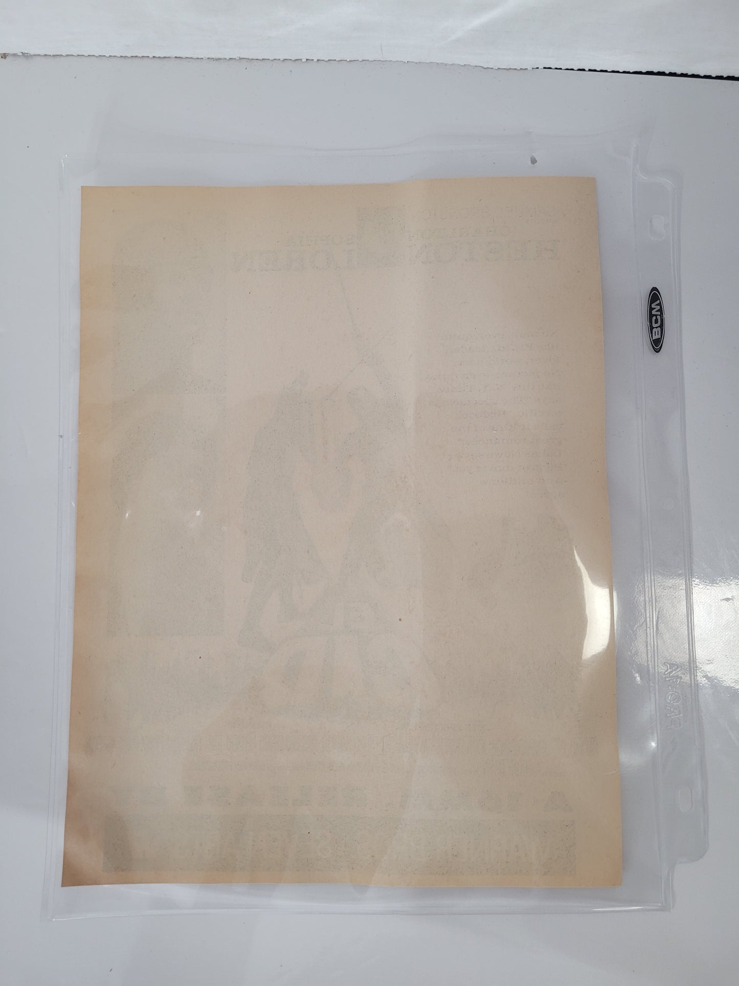 Vintage 1960s Movie Promotional Advertising Sheets – Lot of 4