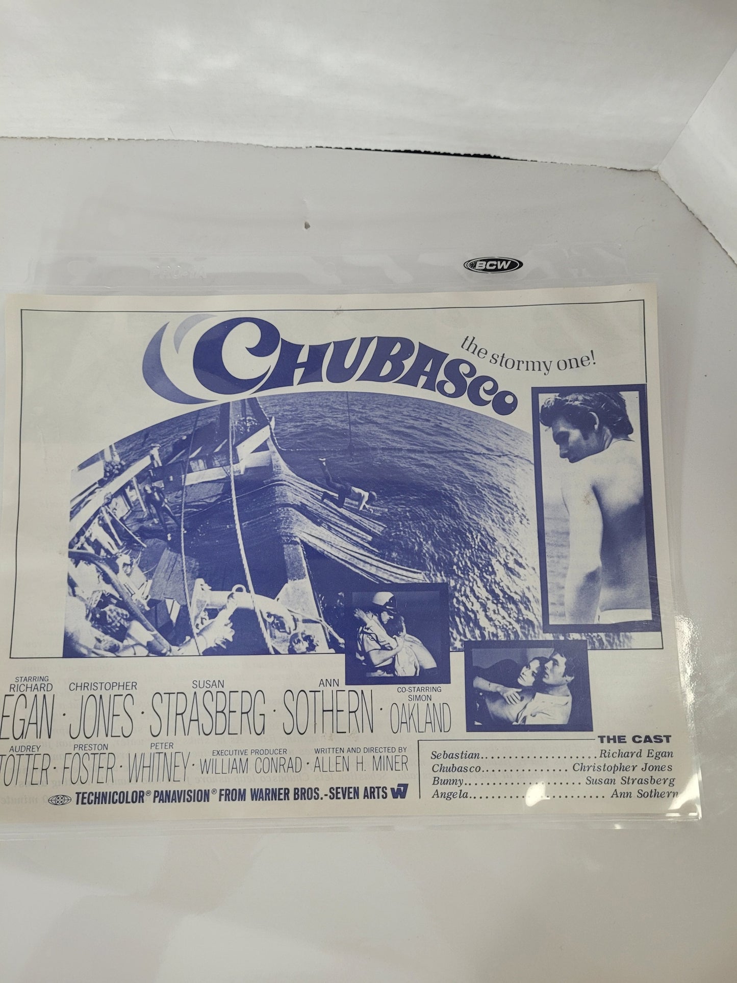 Vintage Warner Bros.-Seven Arts Movie Promotional Press Sheets – Lot of 3 Description