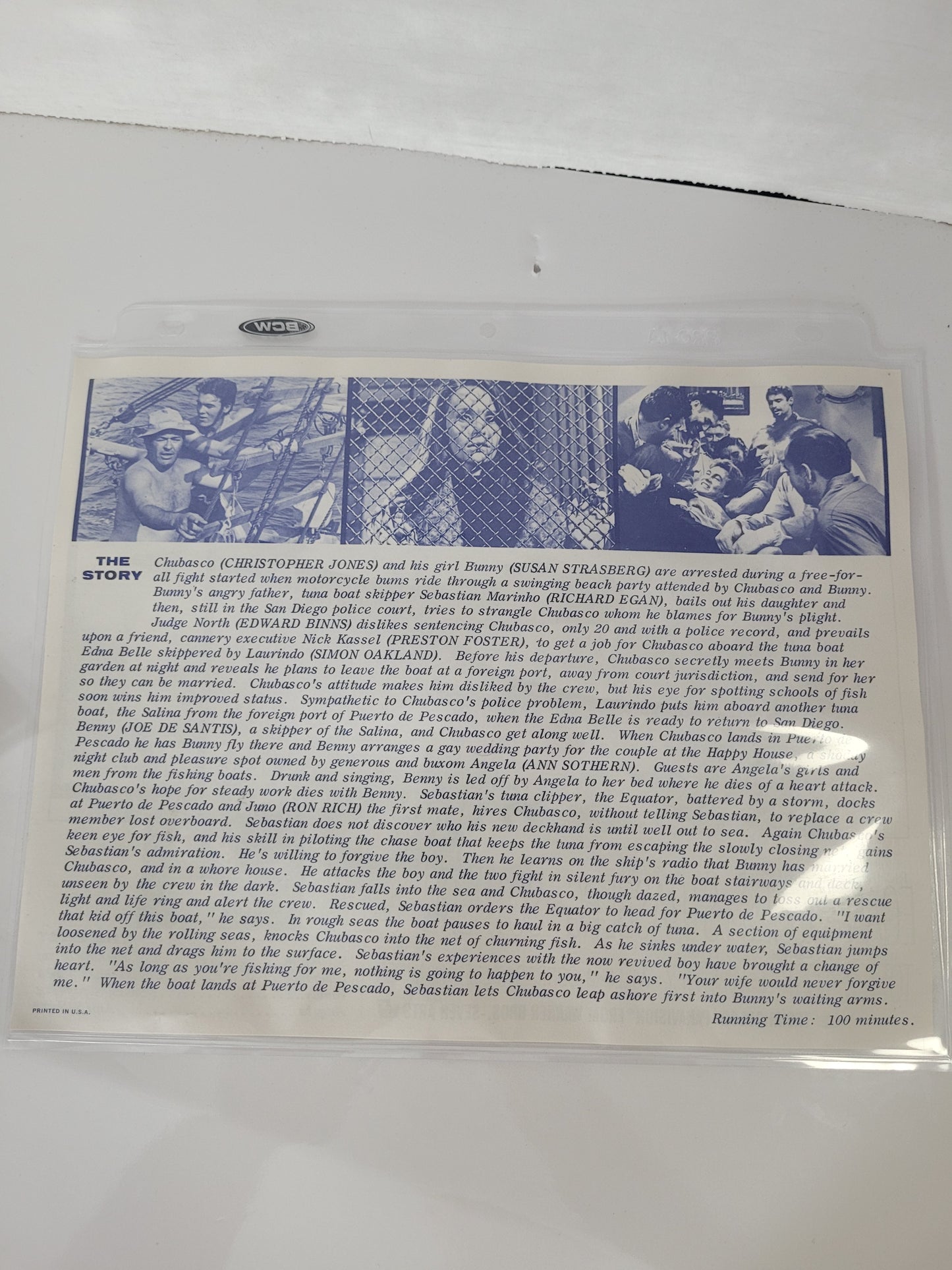 Vintage Warner Bros.-Seven Arts Movie Promotional Press Sheets – Lot of 3 Description
