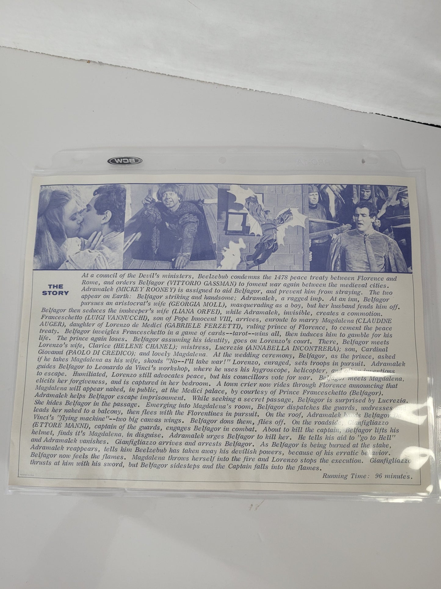 Vintage Warner Bros.-Seven Arts Movie Promotional Press Sheets – Lot of 3 Description