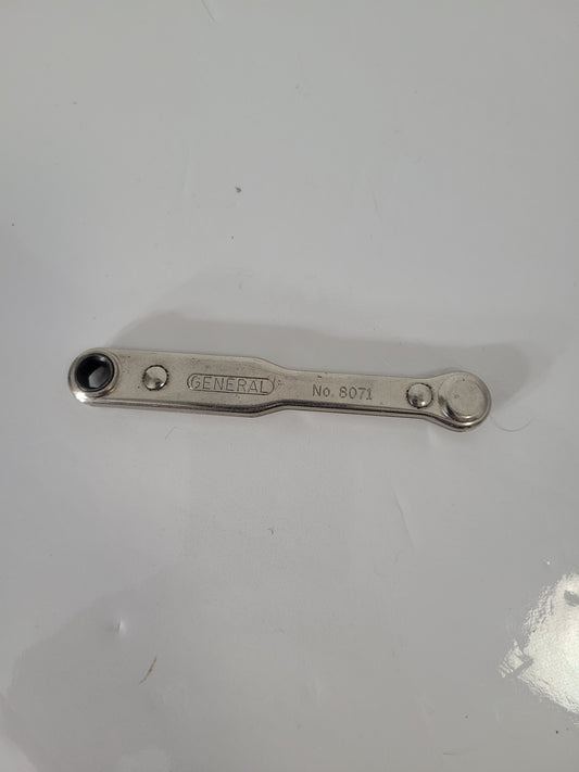 Vintage General Hardware No. 8071 Ratcheting Screwdriver Handle – Made in USA