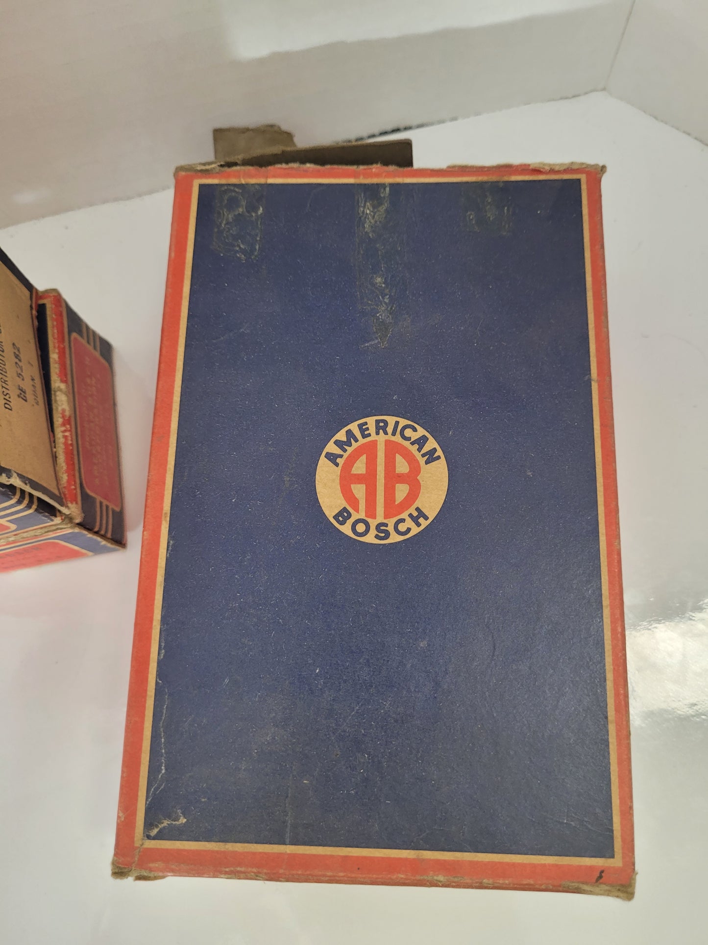 Vintage American Bosch Parts Boxes – Lot of 11 – Ignition & Electrical Packaging
