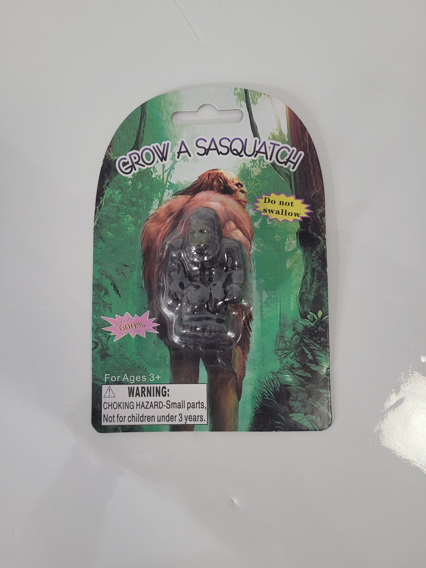 Grow A Sasquatch 600% Expanding Water Toy – Black – New in Package