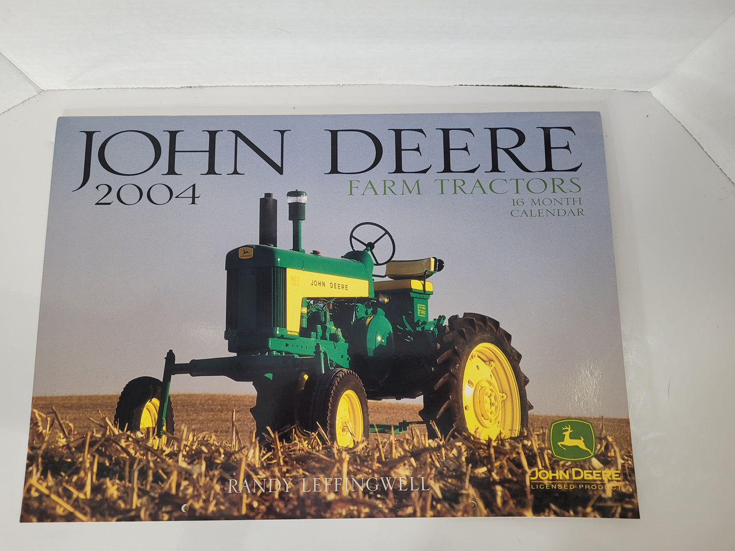 2004 John Deere Farm Tractors 16-Month Calendar – Randy Leffingwell – Licensed John Deere