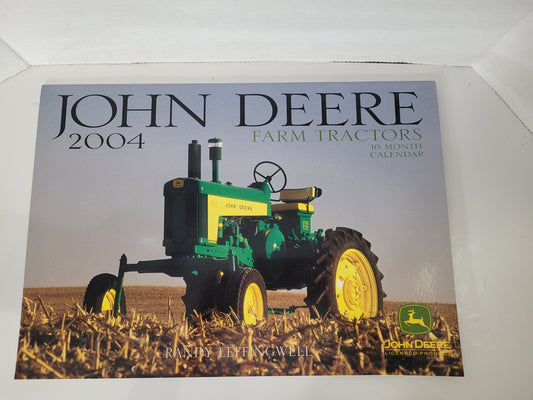 2004 John Deere Farm Tractors 16-Month Calendar – Randy Leffingwell – Licensed John Deere