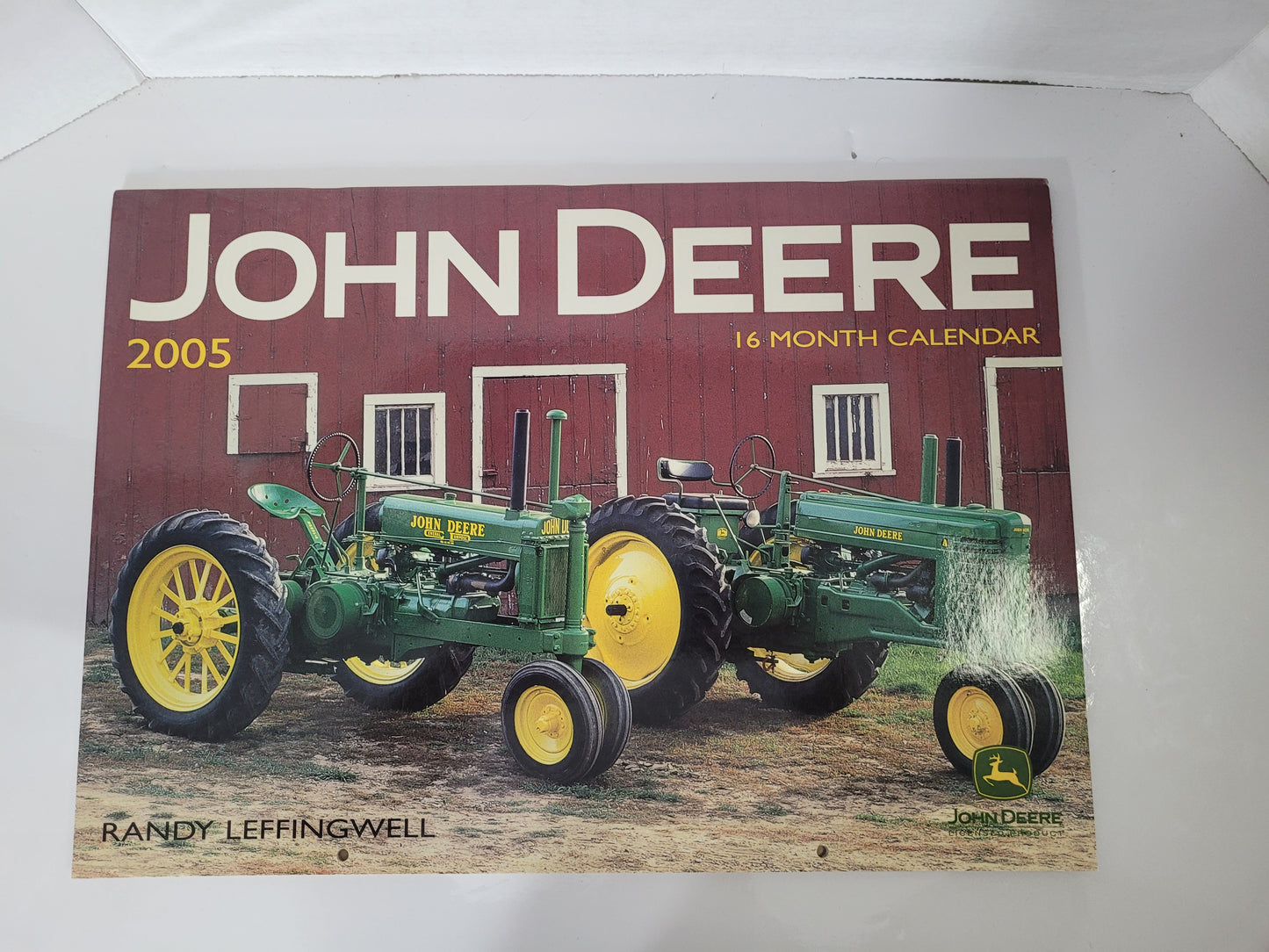 2005 John Deere 16-Month Calendar – Randy Leffingwell – Motorbooks – Licensed John Deere