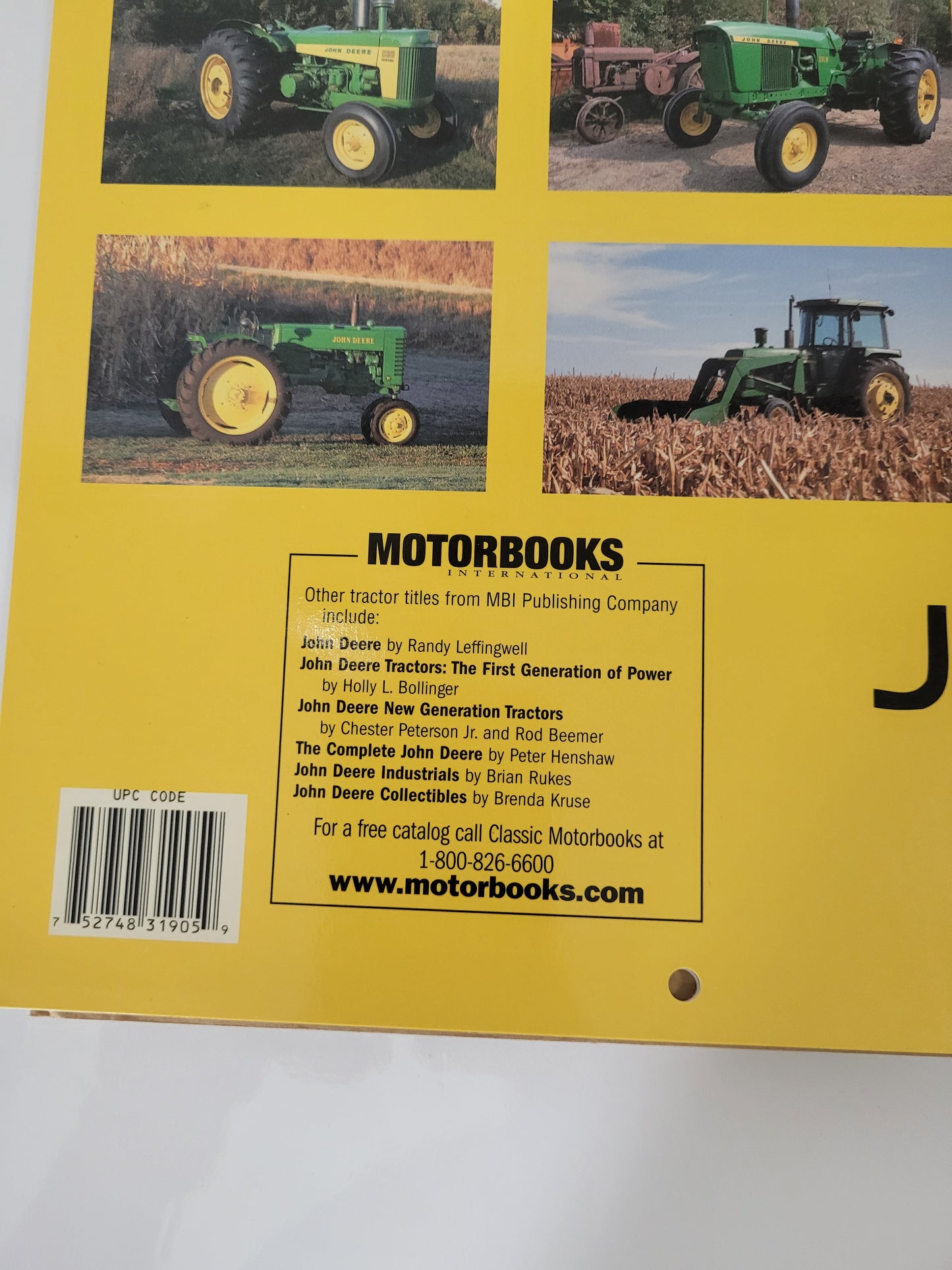 2005 John Deere 16-Month Calendar – Randy Leffingwell – Motorbooks – Licensed John Deere
