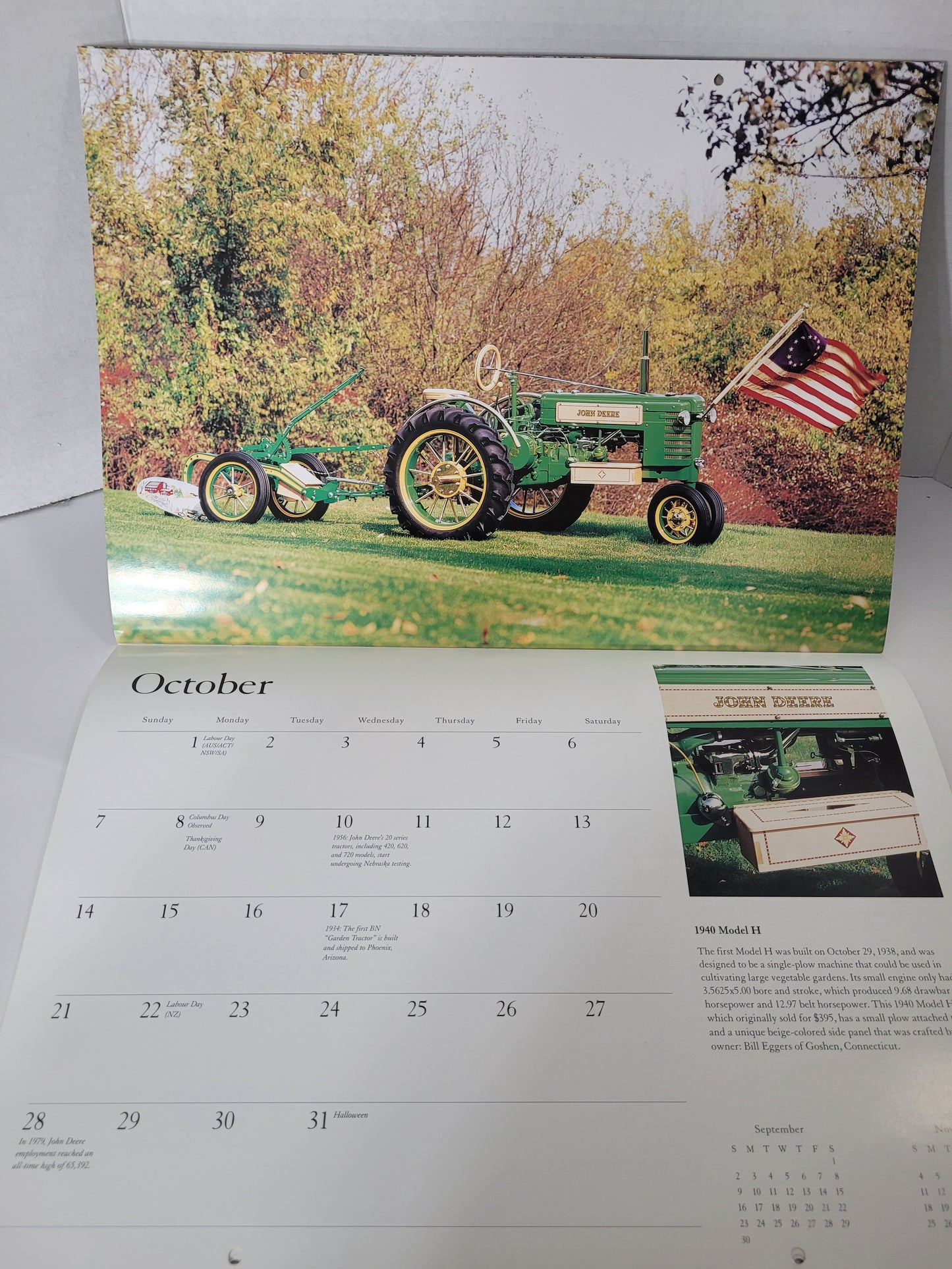 2007 John Deere 16-Month Calendar – Jeff Hackett – Licensed John Deere – Voyageur Press