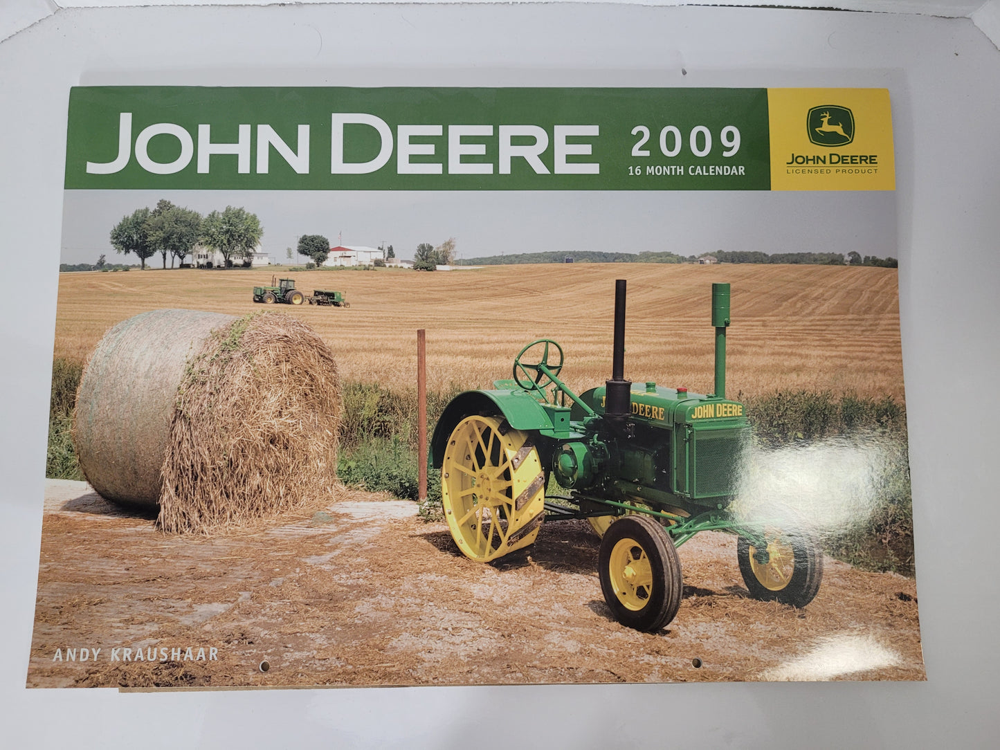 2009 John Deere 16-Month Calendar – Andy Kraushaar – Voyageur Press – Licensed John Deere
