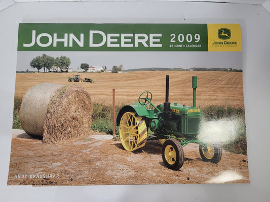 2009 John Deere 16-Month Calendar – Andy Kraushaar – Voyageur Press – Licensed John Deere