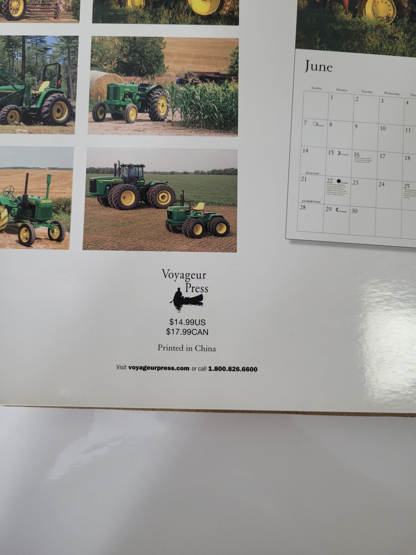 2009 John Deere 16-Month Calendar – Andy Kraushaar – Voyageur Press – Licensed John Deere