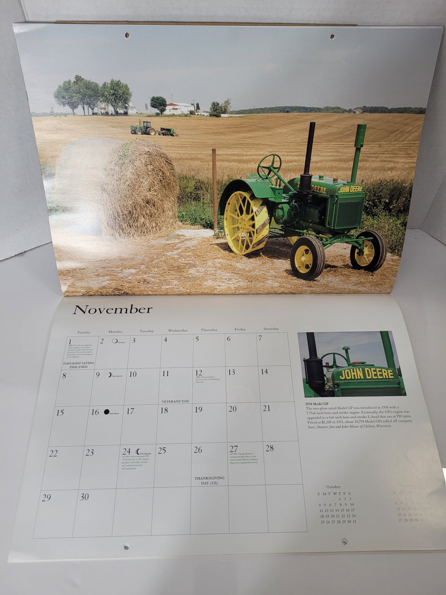 2009 John Deere 16-Month Calendar – Andy Kraushaar – Voyageur Press – Licensed John Deere