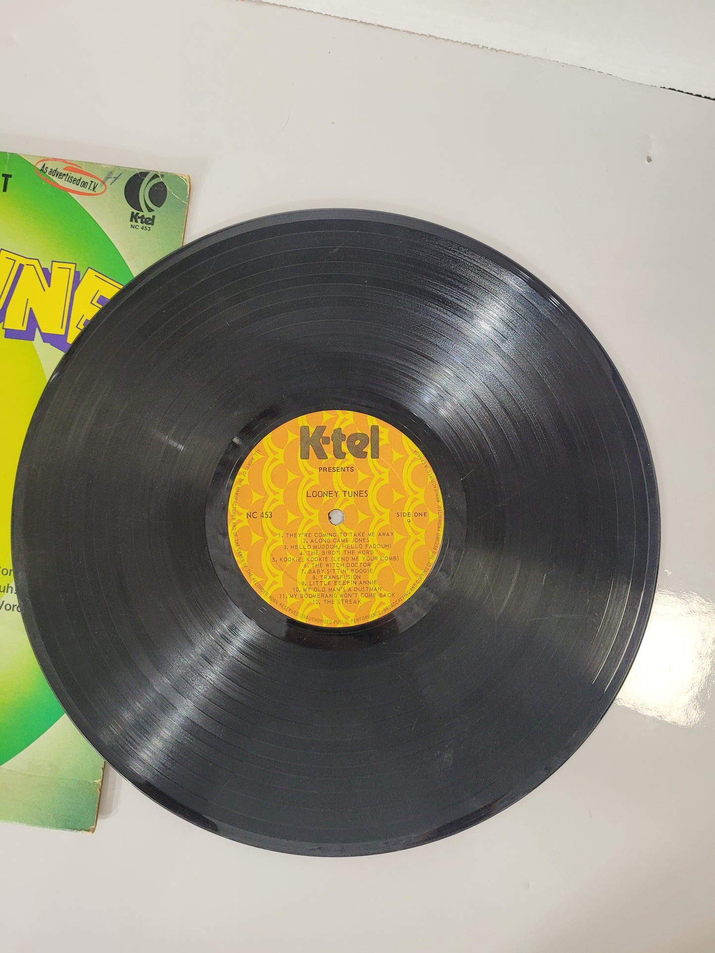 Vintage 1976 K-Tel Looney Tunes 24 Greatest Stars & Tunes Vinyl LP – Canadian NC 453