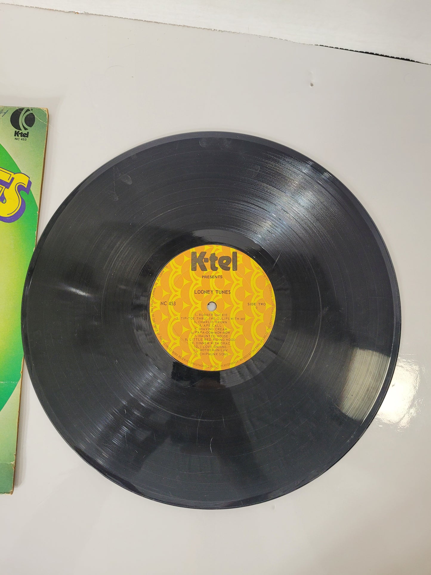 Vintage 1976 K-Tel Looney Tunes 24 Greatest Stars & Tunes Vinyl LP – Canadian NC 453