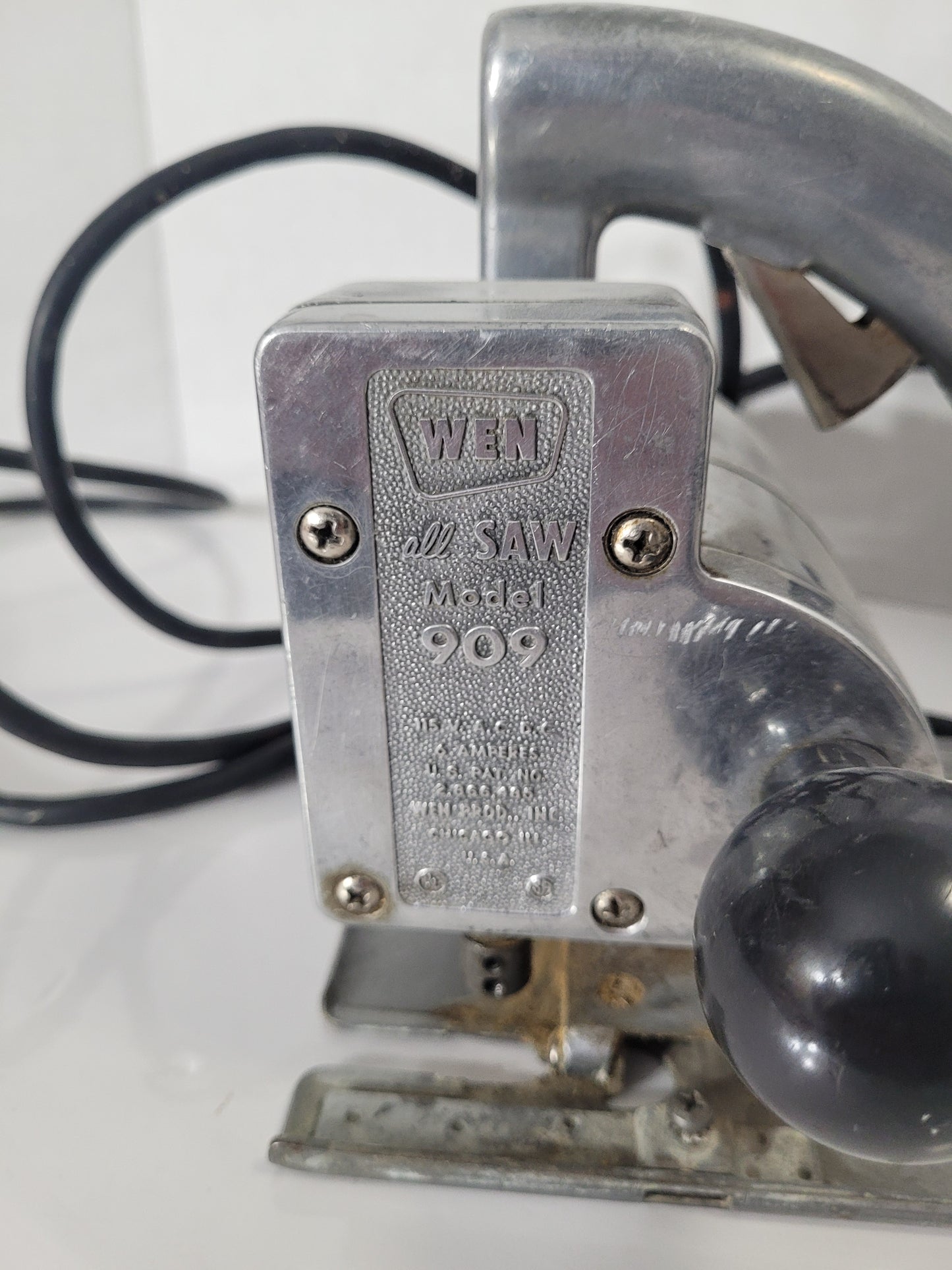 Vintage WEN All Saw Model 909 Electric Sabre/Jig Saw – Tested Working