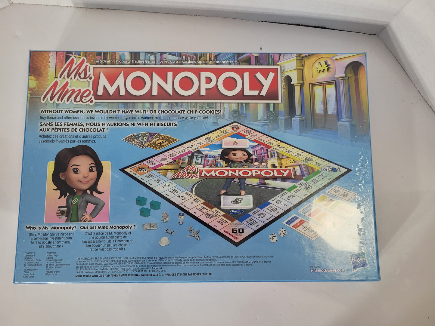 Ms. Monopoly Board Game – Factory Sealed / Original Shrink Wrap