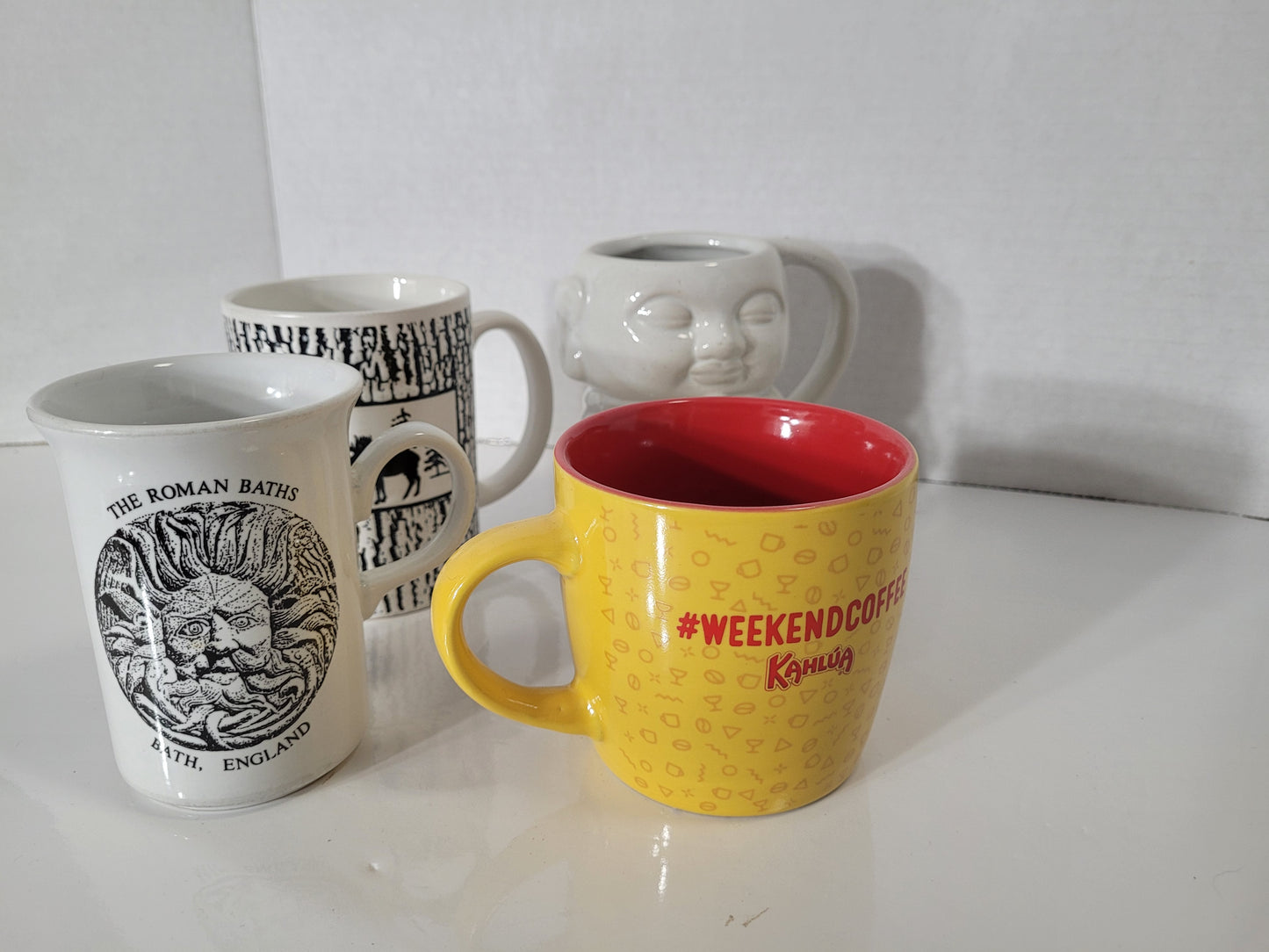 Assorted Novelty Coffee Mugs – Set of 4