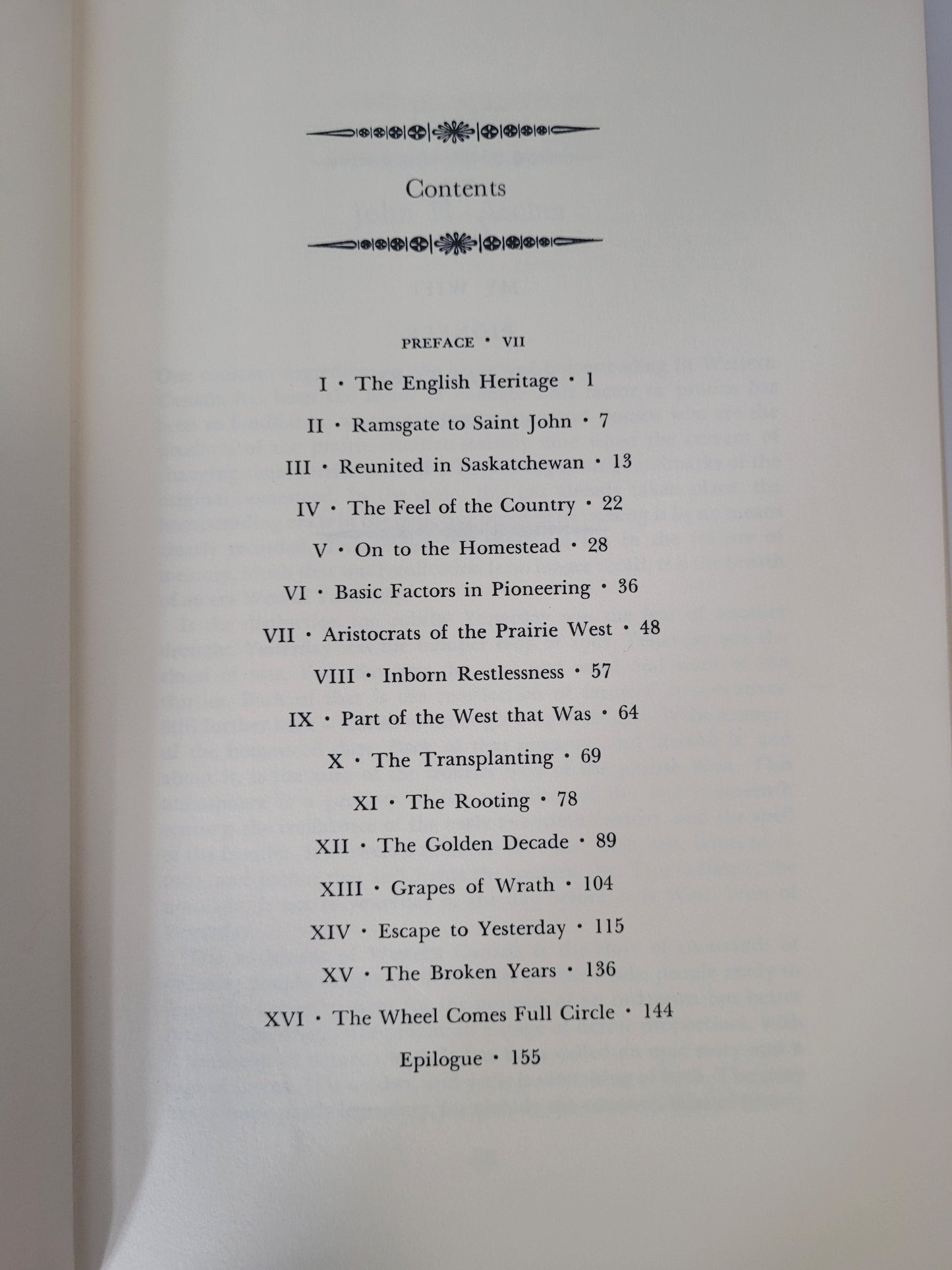 West of Yesterday – George Shepherd – 1965 Saskatchewan Pioneer History Hardcover