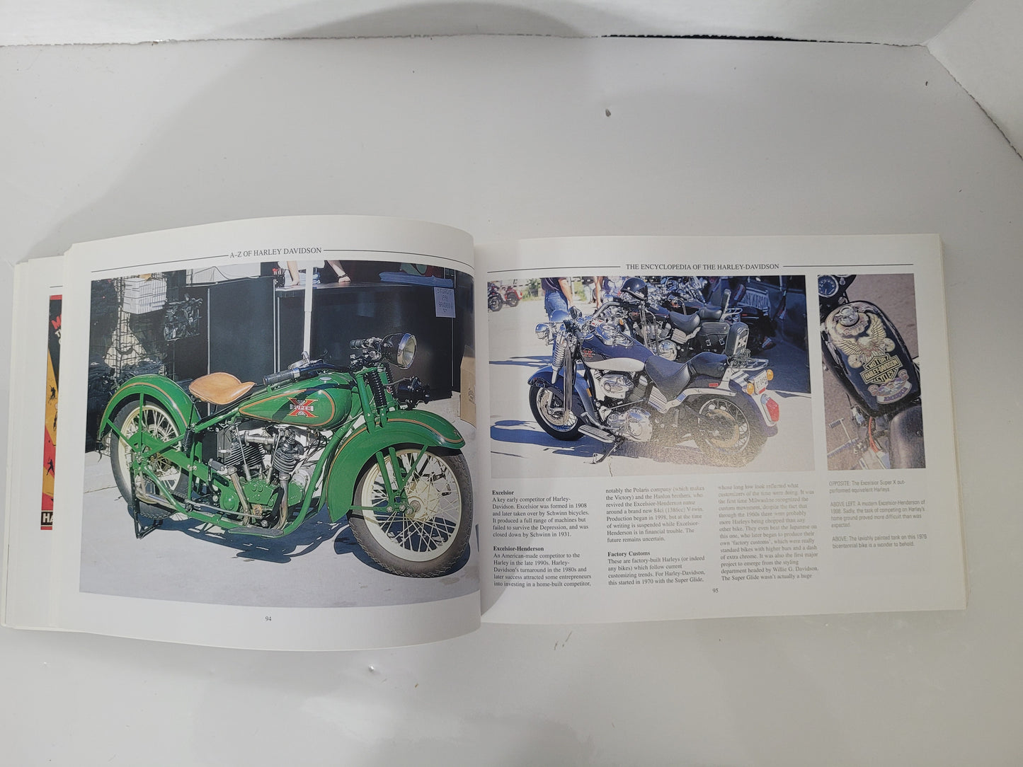 The Encyclopedia of the Harley-Davidson – Peter Henshaw & Ian Kerr – 2006