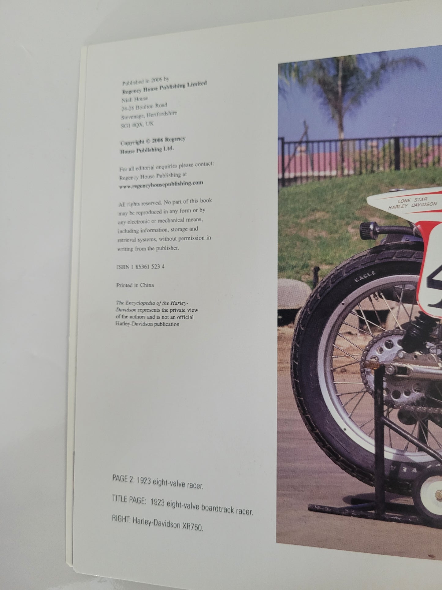 The Encyclopedia of the Harley-Davidson – Peter Henshaw & Ian Kerr – 2006