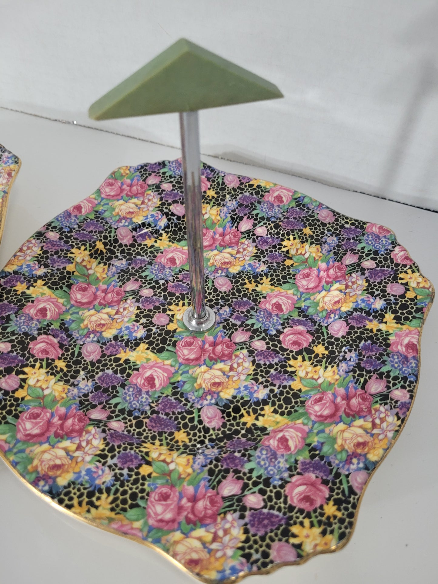 Vintage Royal Winton Grimwades “Hazel” Chintz Serving Set – England