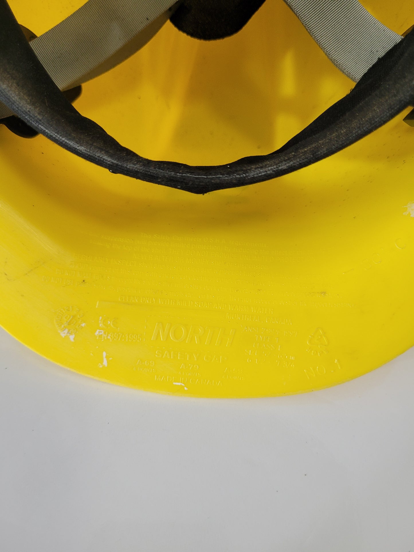 Vintage City of Saskatoon North Safety Hard Hat – Made in Canada