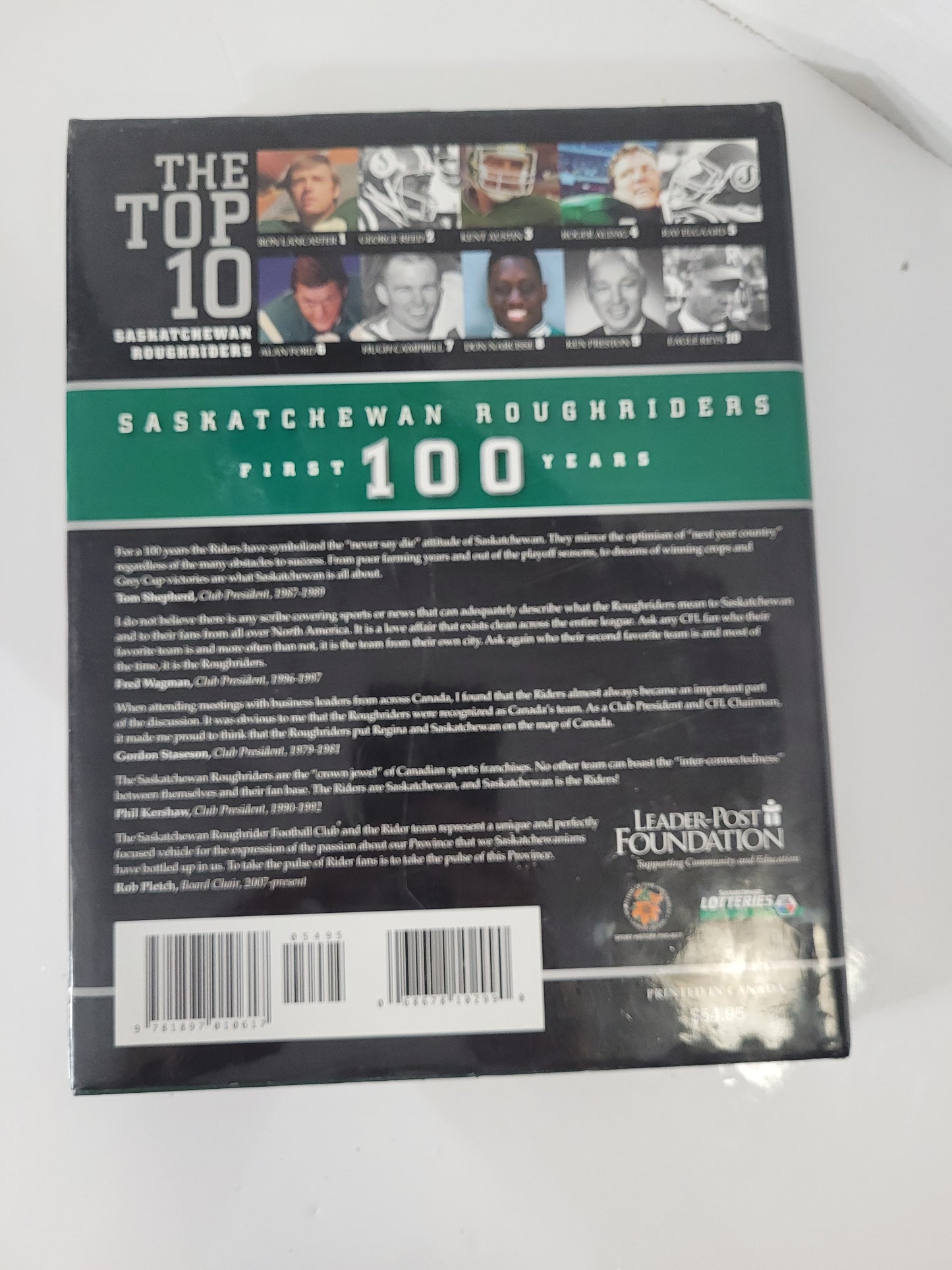 Saskatchewan Roughriders 3-Book Lot – First 100 Years, West Riders Best & 100 Things Fans Should Know