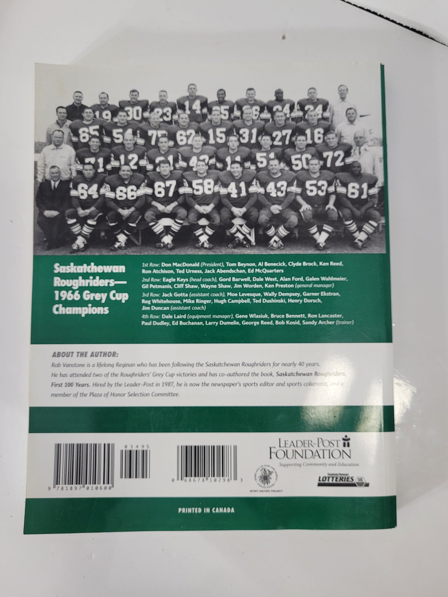 Saskatchewan Roughriders 3-Book Lot – First 100 Years, West Riders Best & 100 Things Fans Should Know