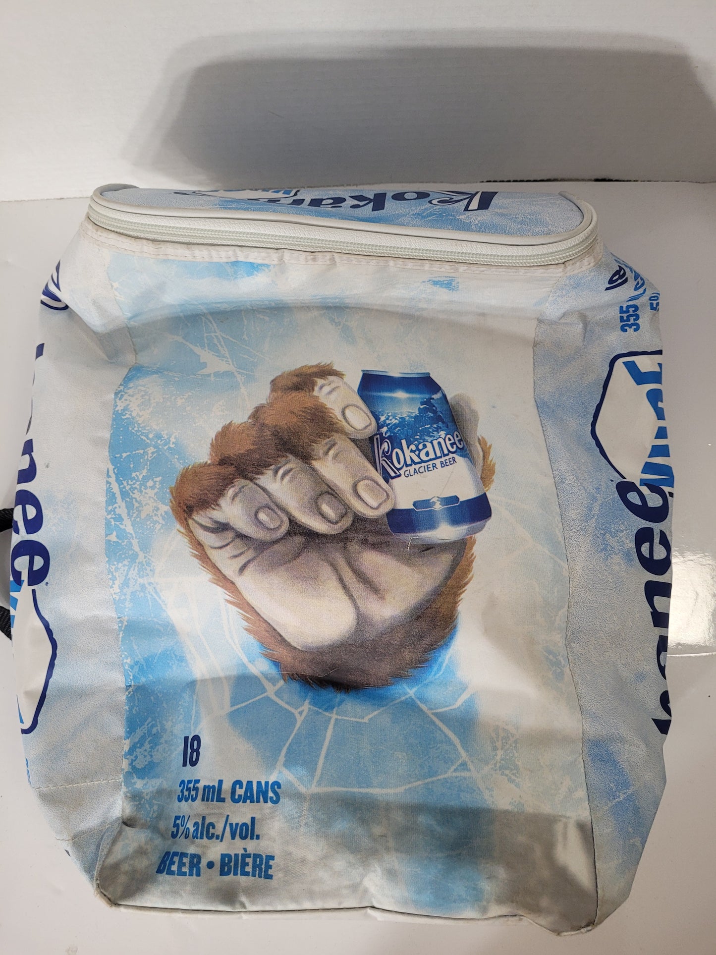 Vintage Kokanee Glacier Beer 18-Can Insulated Backpack Cooler