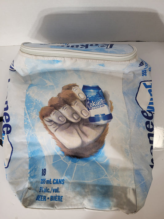 Vintage Kokanee Glacier Beer 18-Can Insulated Backpack Cooler