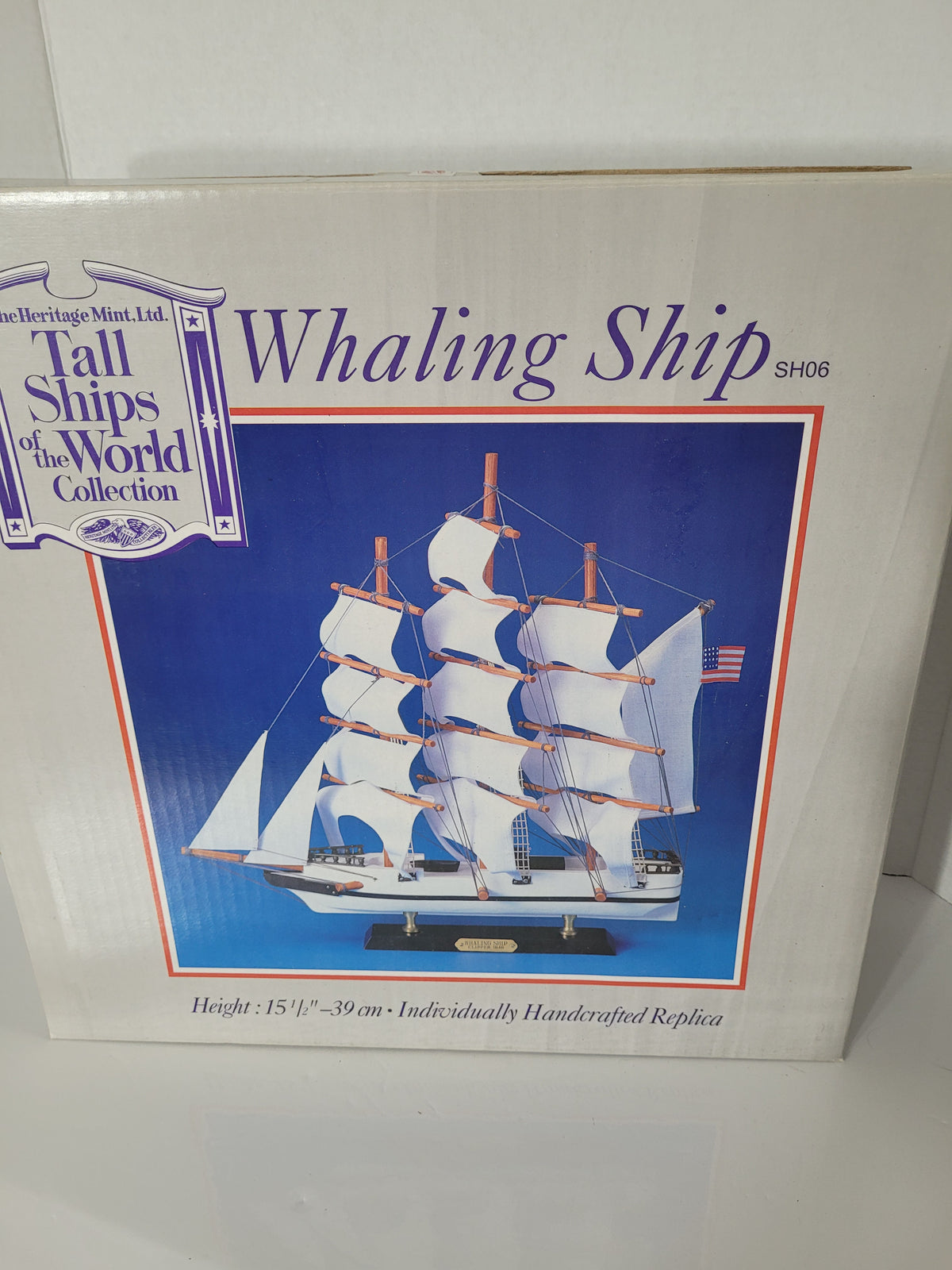 Heritage Mint Tall Ships of the World Whaling Ship Handcrafted Replica – SH06