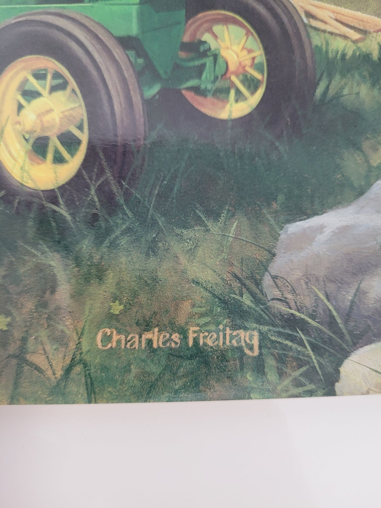 2008 John Deere 16-Month Calendar Featuring Charles Freitag Artwork