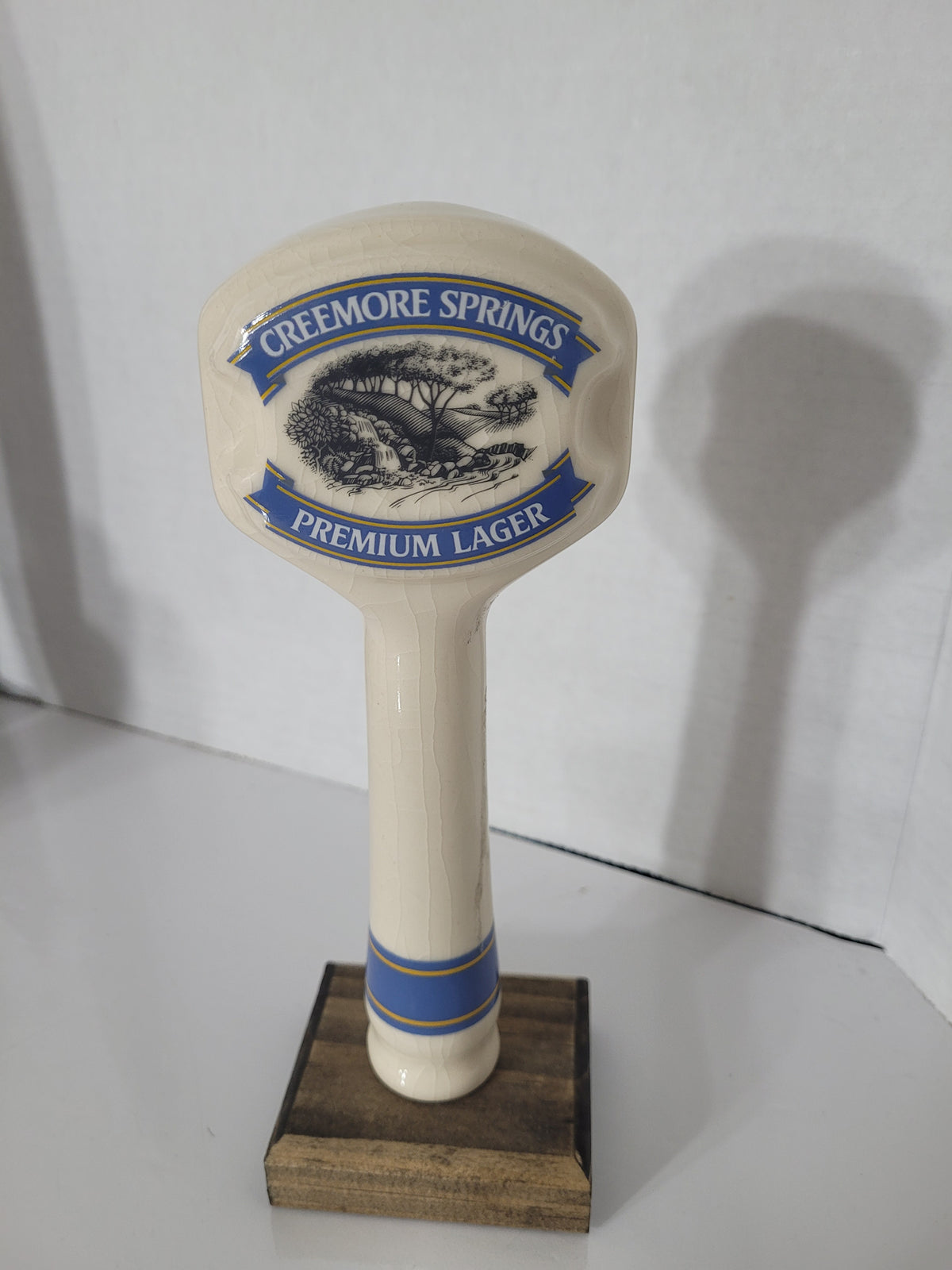 Vintage Creemore Springs Premium Lager Beer Tap Handle – 7.5"