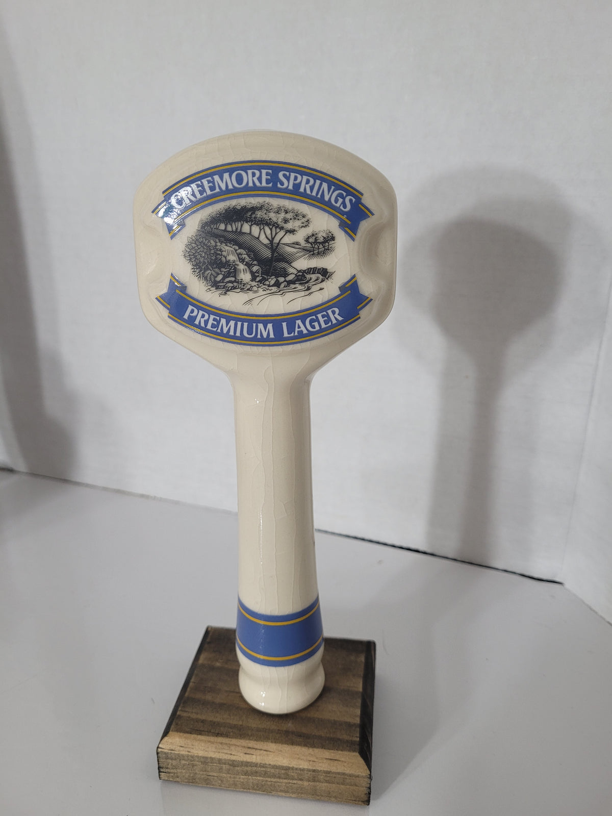 Vintage Creemore Springs Premium Lager Beer Tap Handle – 7.5"