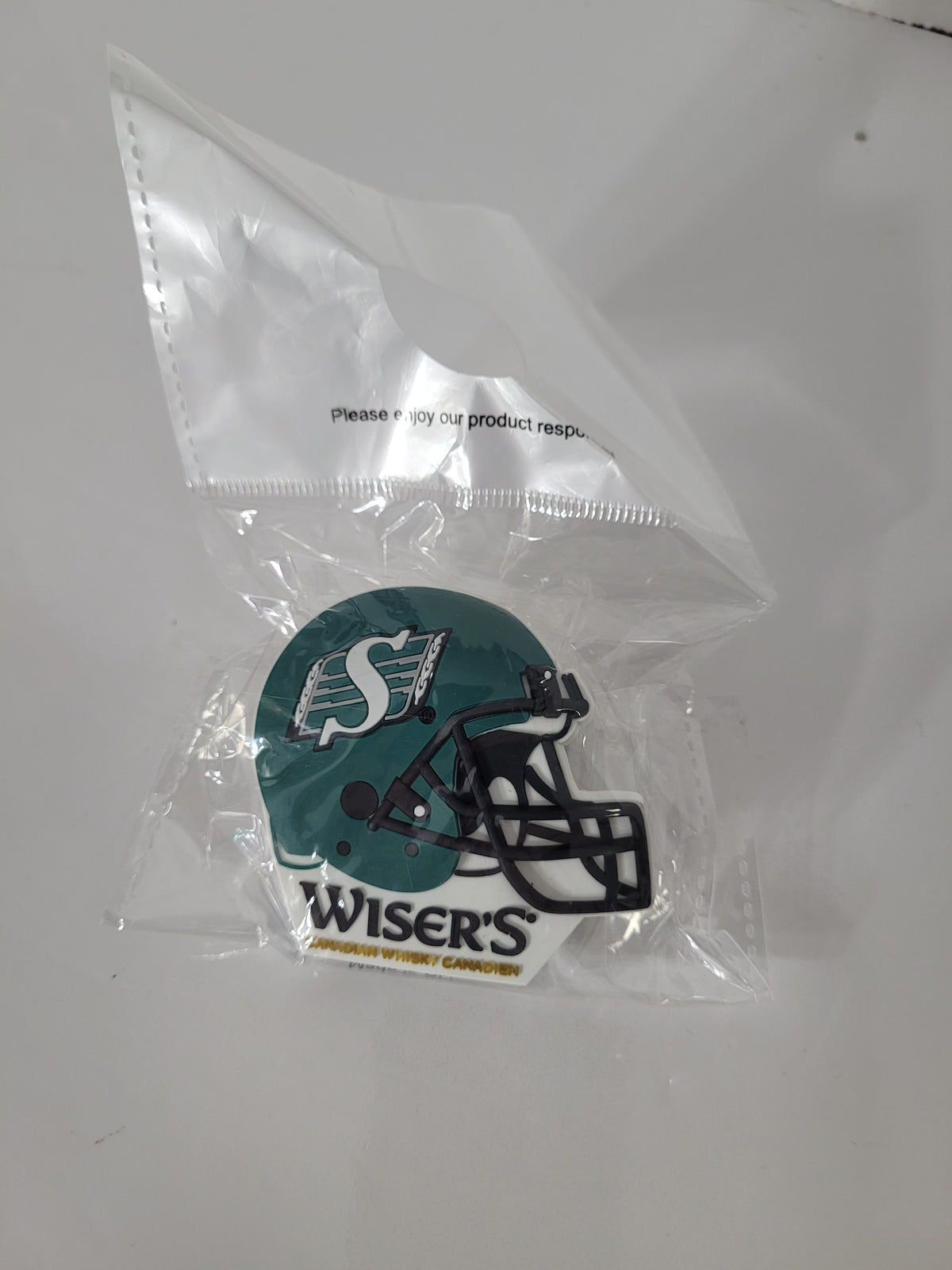 Saskatchewan Roughriders Wiser’s Promotional Magnetic Clip – CFL Collectible