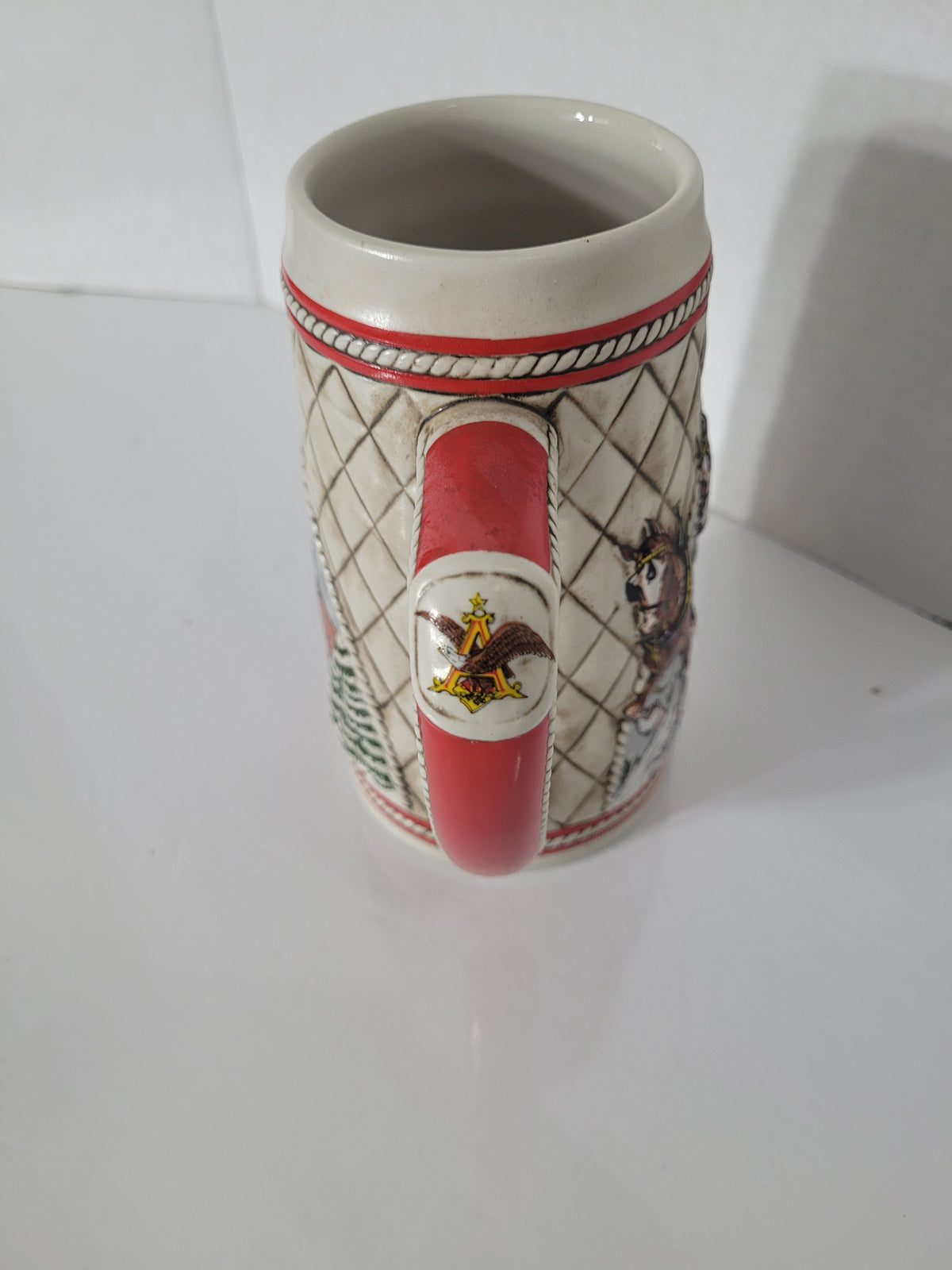 Budweiser Clydesdales Limited Edition Ceramic Stein – “A” Series – 6.25" x 3.5"