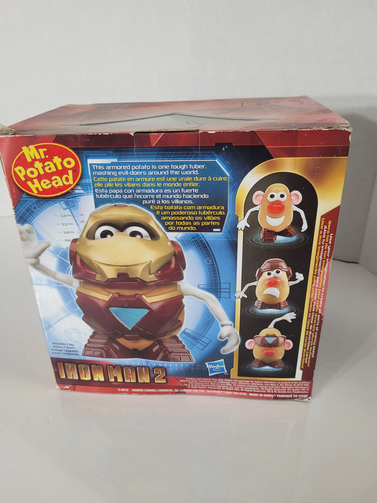 Mr. Potato Head Iron Man 2 “Tony Starch” Figure – Hasbro Playskool – 2009