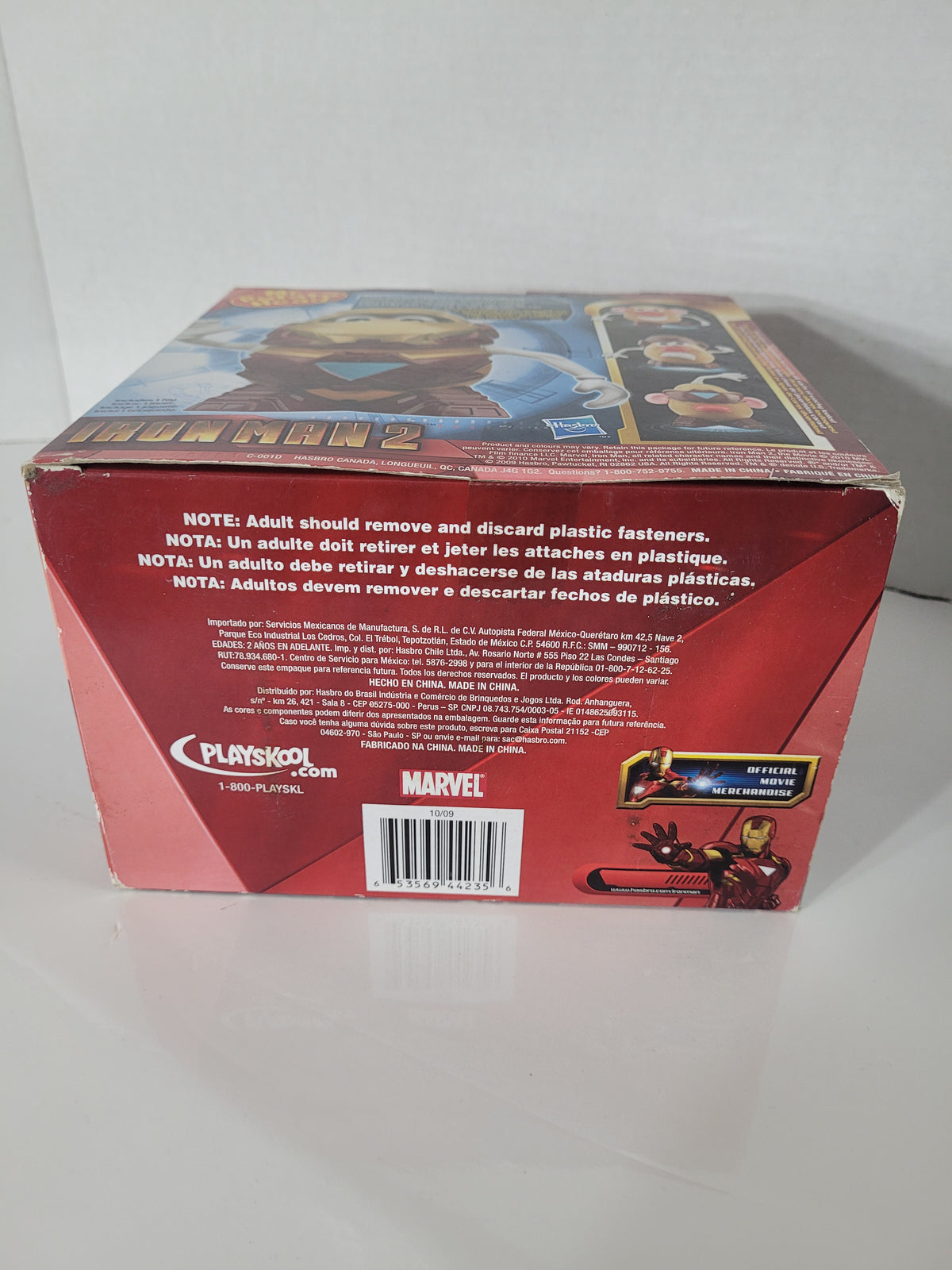 Mr. Potato Head Iron Man 2 “Tony Starch” Figure – Hasbro Playskool – 2009