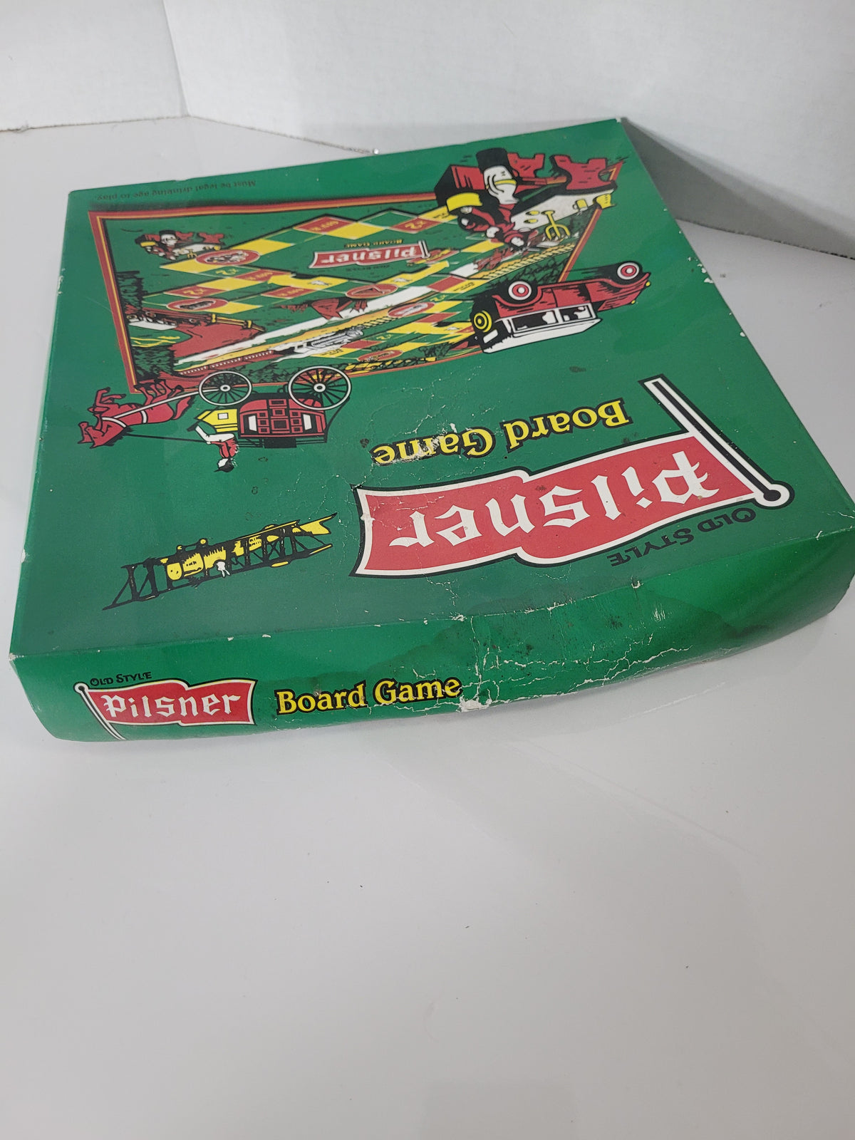Vintage Old Style Pilsner Beer Promotional Board Game – Complete-Looking Set – Western Canadian Breweriana