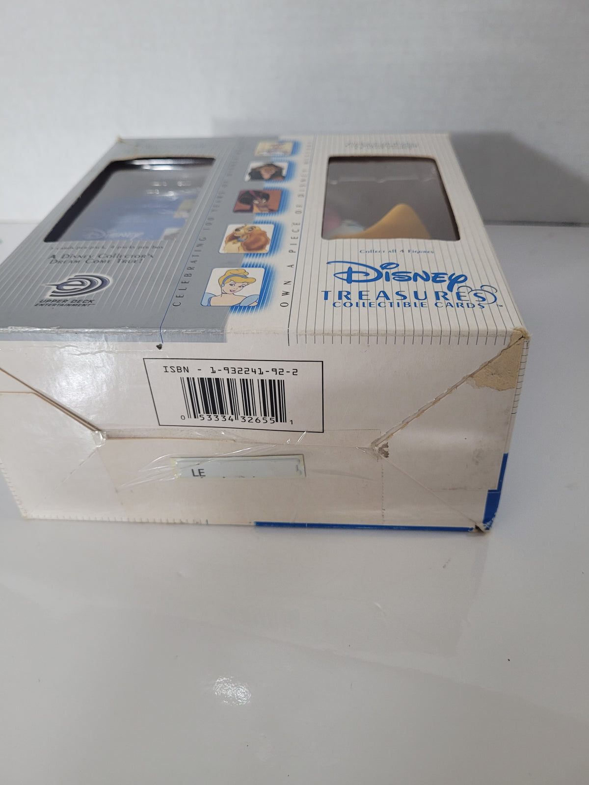 Disney Treasures Collectible Cards Donald Duck Collector Box Set – Upper Deck – With Figure & Packs