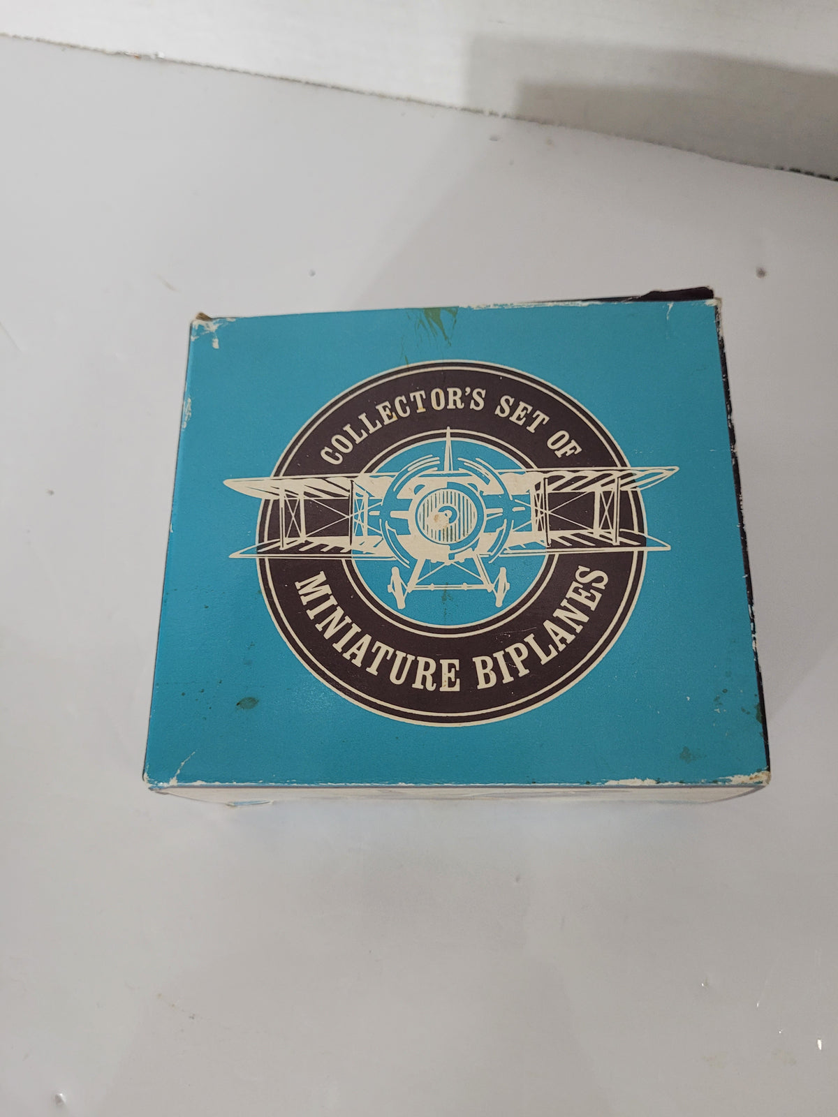 Vintage Collector’s Set of Miniature Biplanes – 4 Aircraft with Individual Boxes