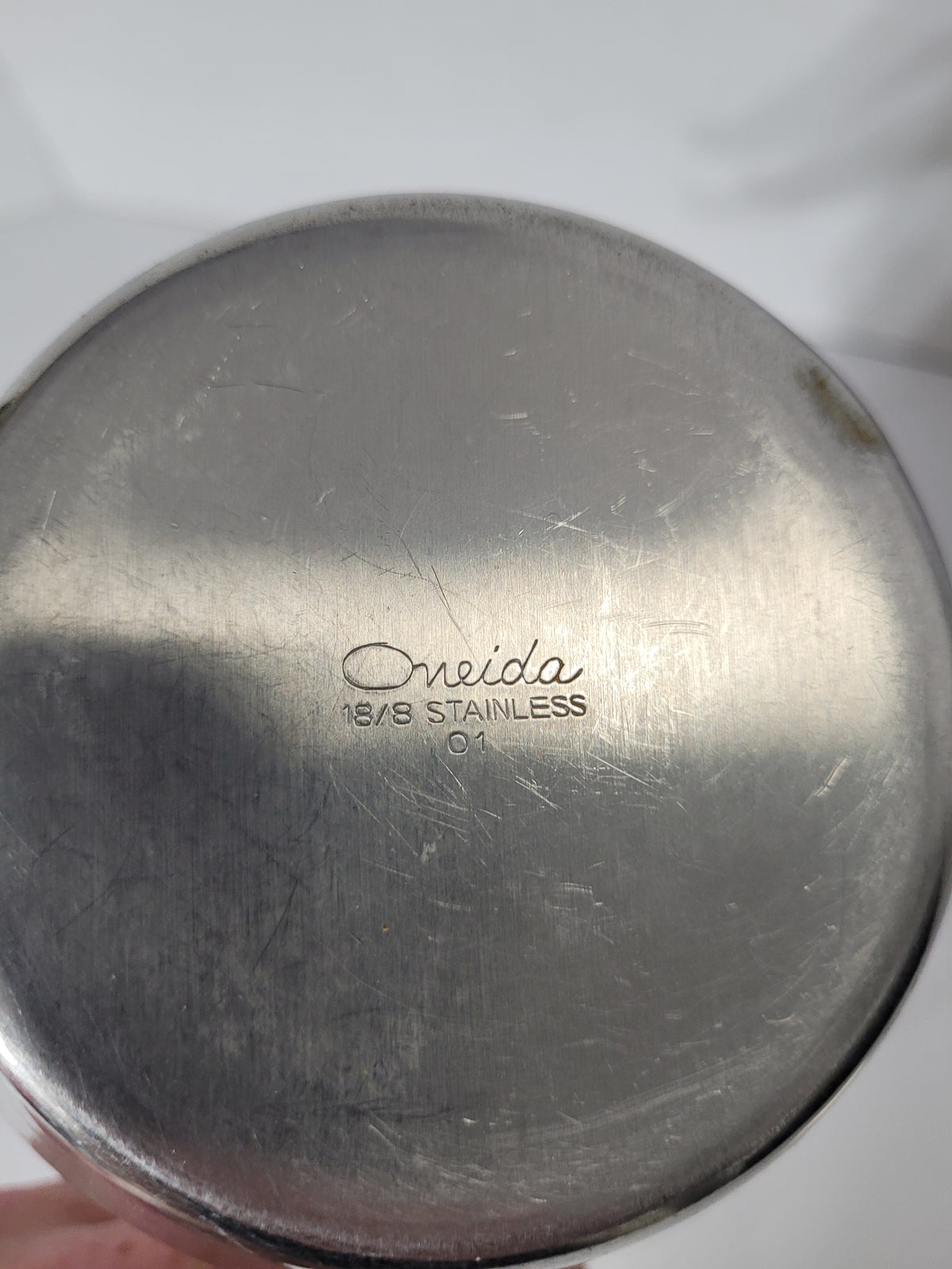 Vintage Oneida 18/8 Stainless Steel Mid-Century Coffee / Tea Pot – Hinged Lid