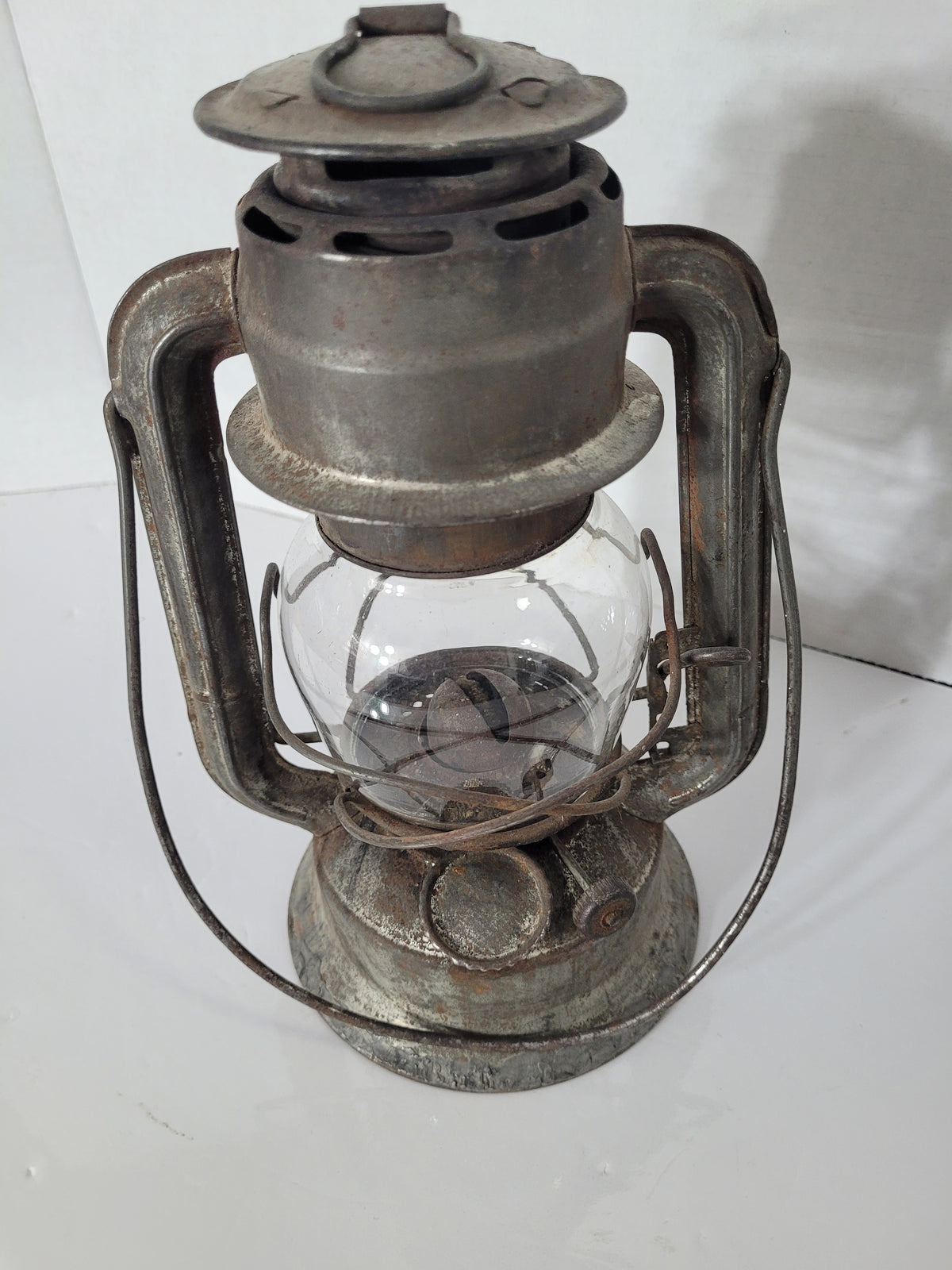 Antique German HASAG No. 651 Kerosene Hurricane Lantern – Hugo Schneider AG, Leipzig