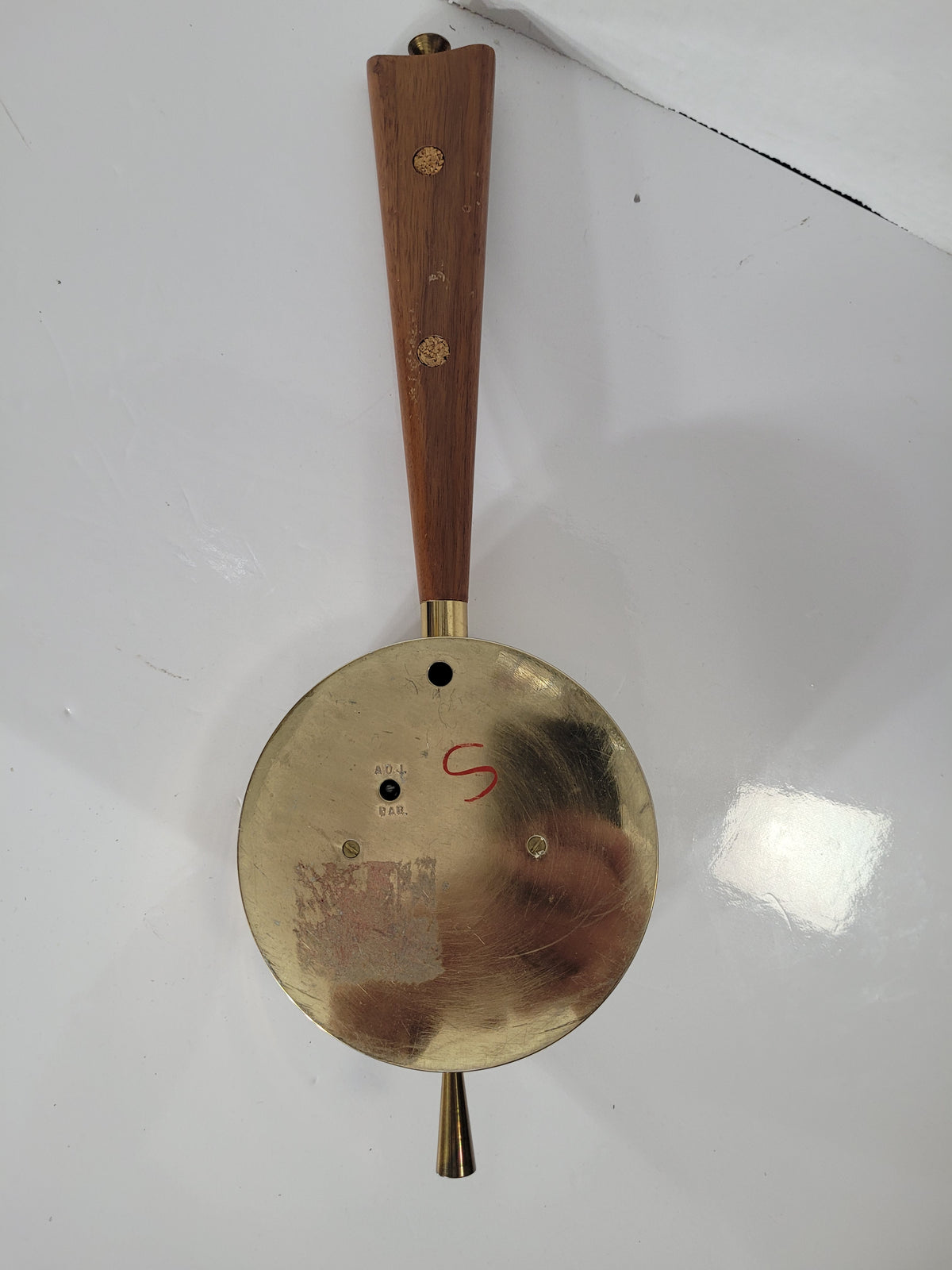 Vintage Airguide Mid-Century Wall Barometer & Thermometer – Chicago USA – 15"
