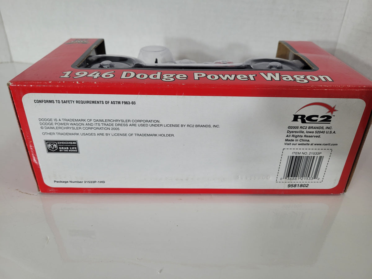 2005 ERTL Ace Hardware 1946 Dodge Power Wagon – 1:25 Die-Cast Limited Edition – 60th Anniversary