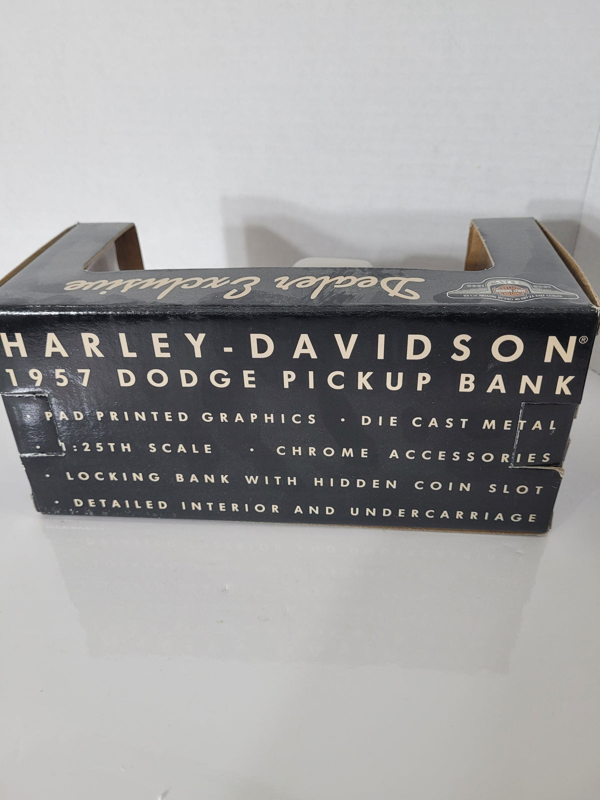 Rare 1998 Harley-Davidson Sturgis Dealer Exclusive 1957 Dodge Pickup Bank – 1:25 Scale – Limited to 72