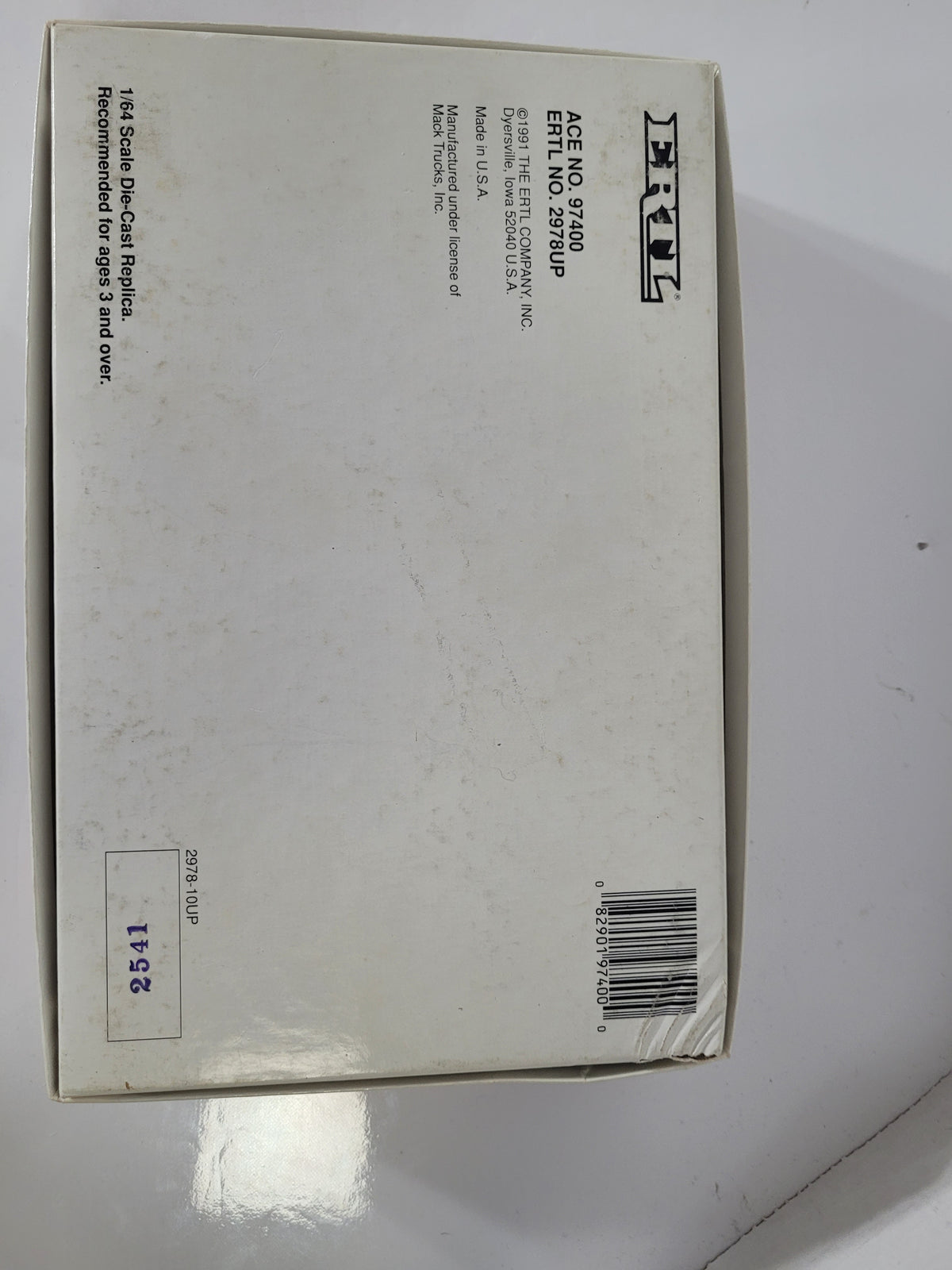 Vintage ERTL ACE Hardware Mack Cab & Trailer – 1:64 Scale – Original Box
