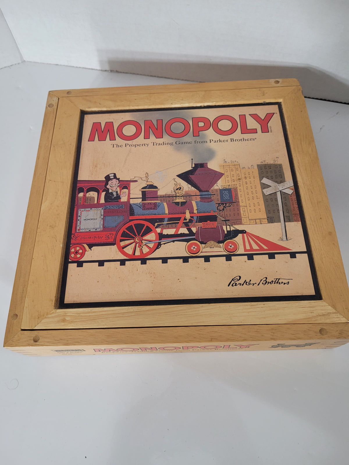 Monopoly Nostalgia Games Series Wooden Box Edition – Parker Brothers